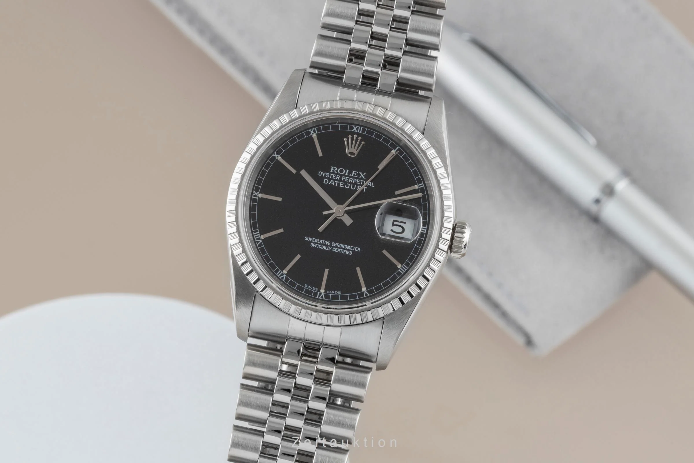 Rolex Datejust steel automatic men's watch 16220  [2507364] - Image 2