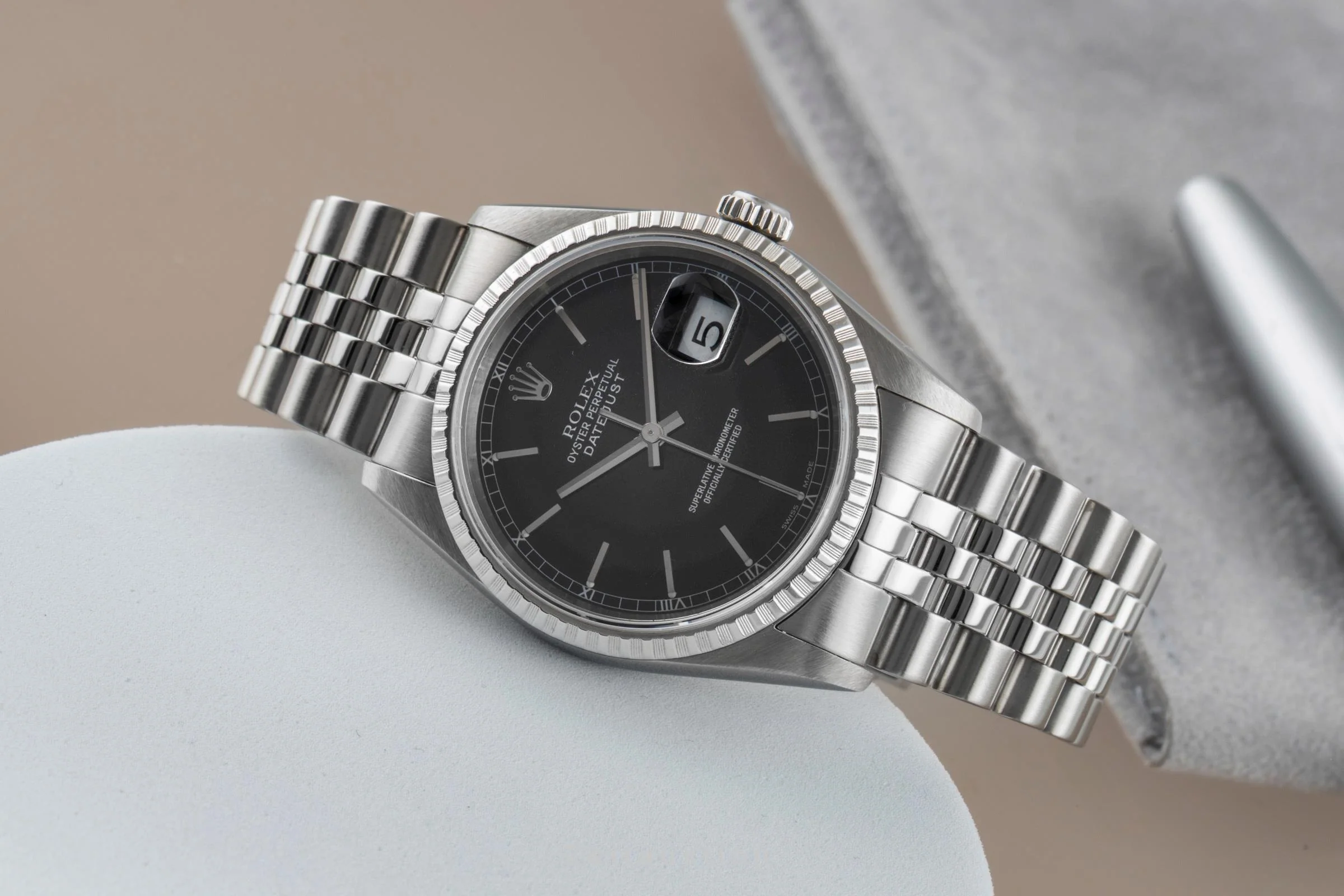 Rolex Datejust steel automatic men's watch 16220  [2507364] - Image 3