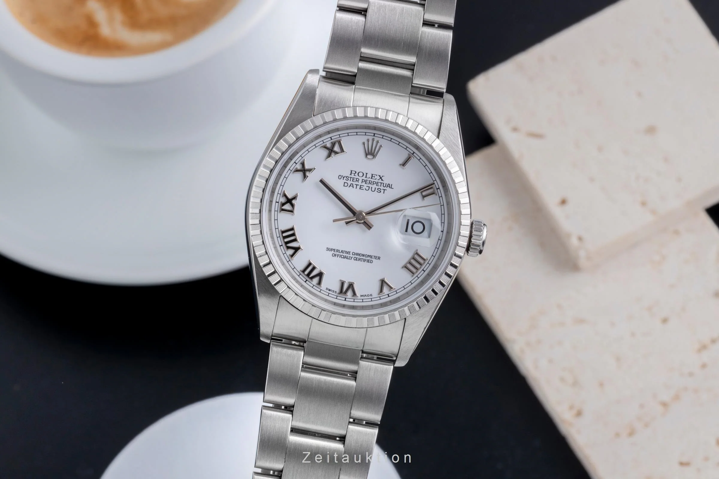 Rolex Datejust steel automatic men's watch 16220  [2507365] - Image 2