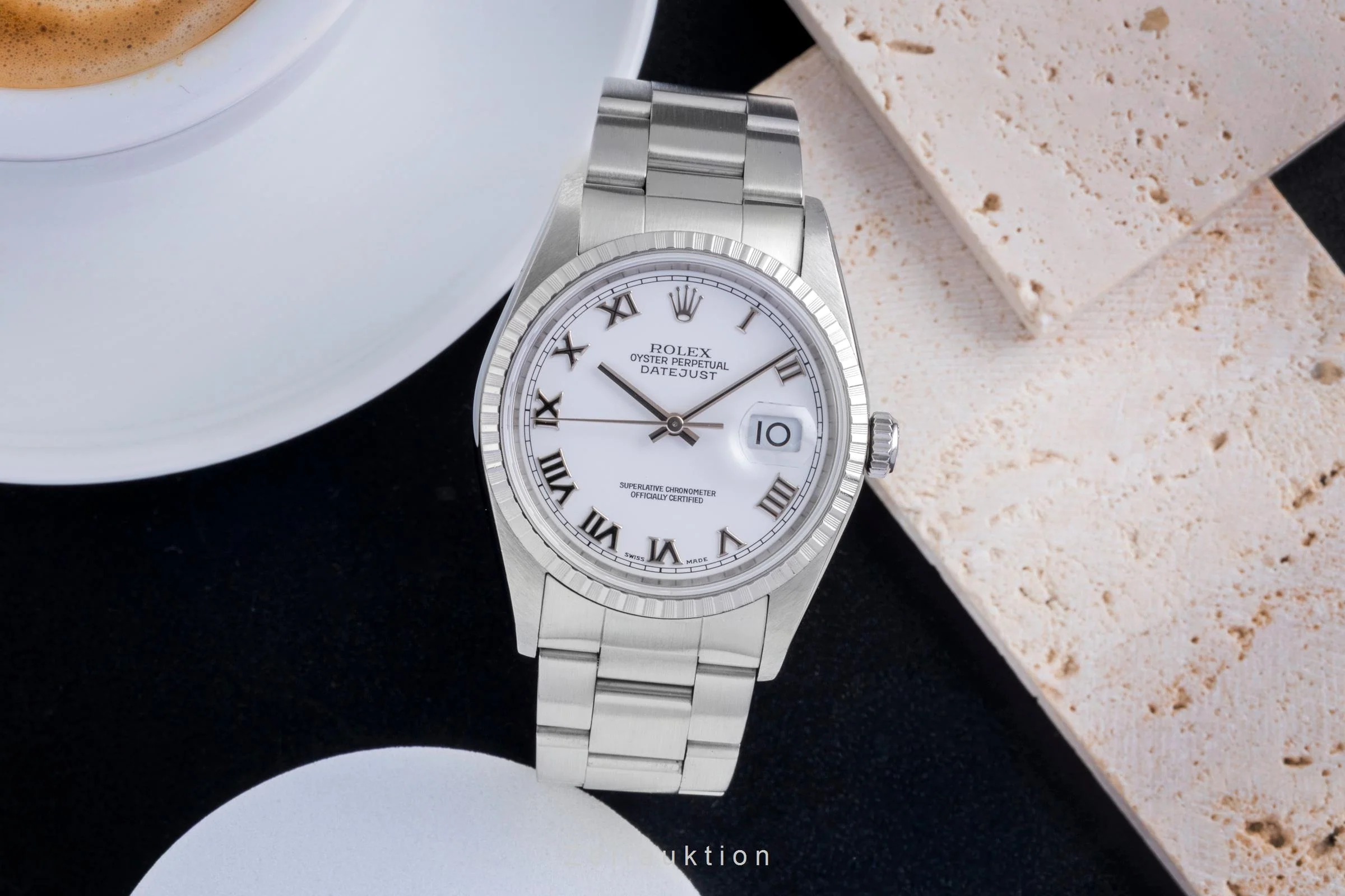 Rolex Datejust steel automatic men's watch 16220  [2507365] - Image 4