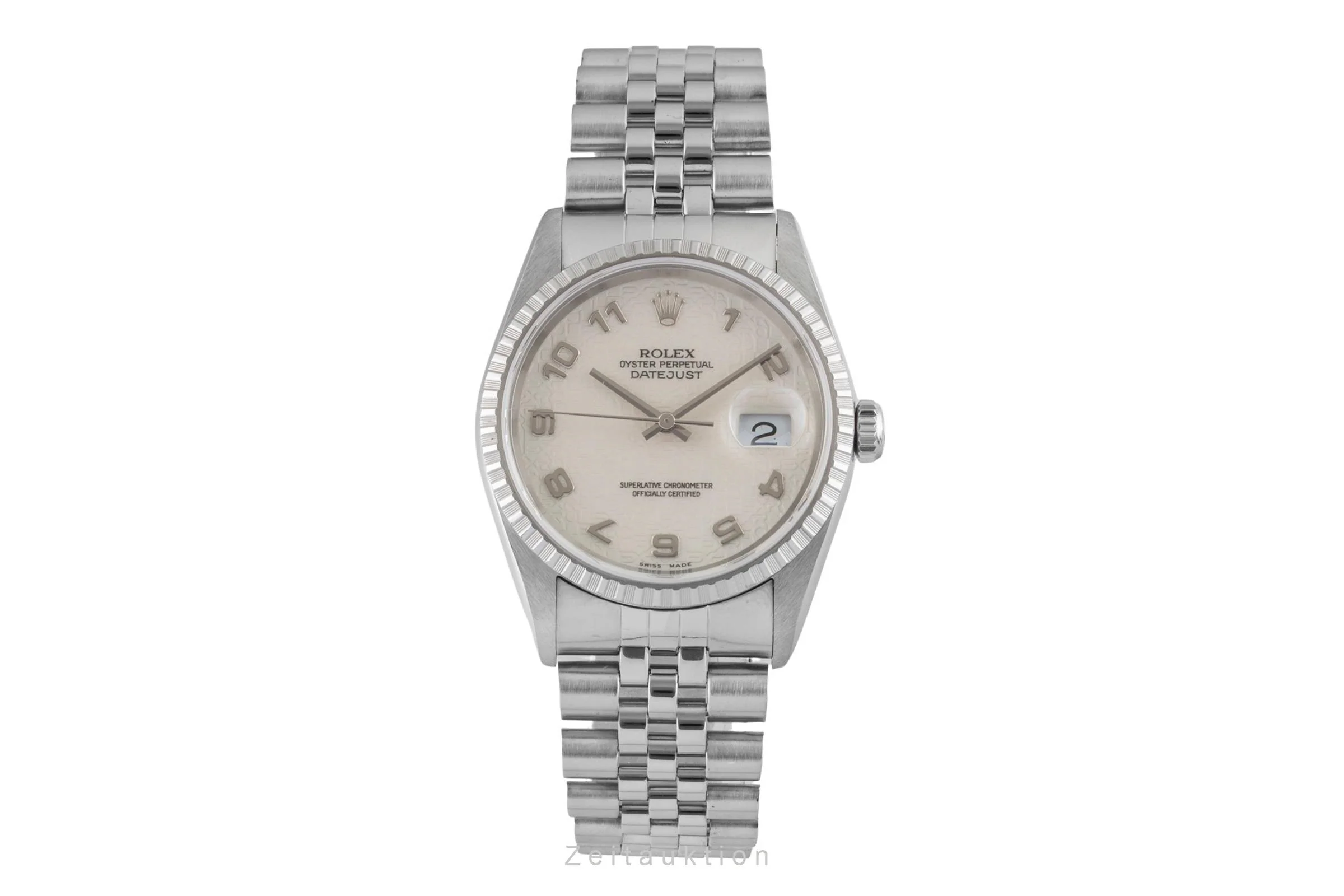 Rolex Datejust steel automatic men's watch 16220  [2600688] - Image 5