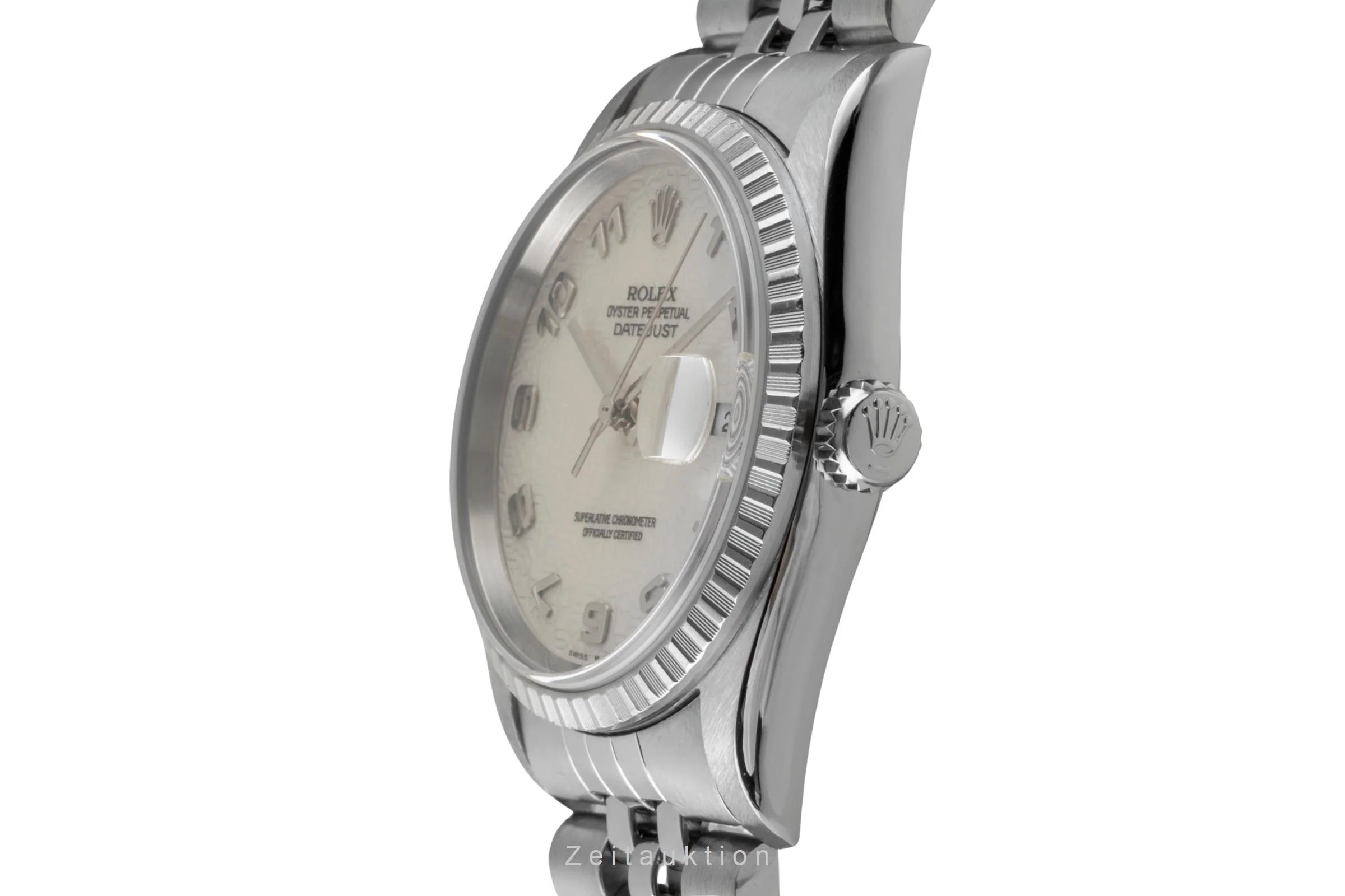 Rolex Datejust steel automatic men's watch 16220  [2600688] - Image 7