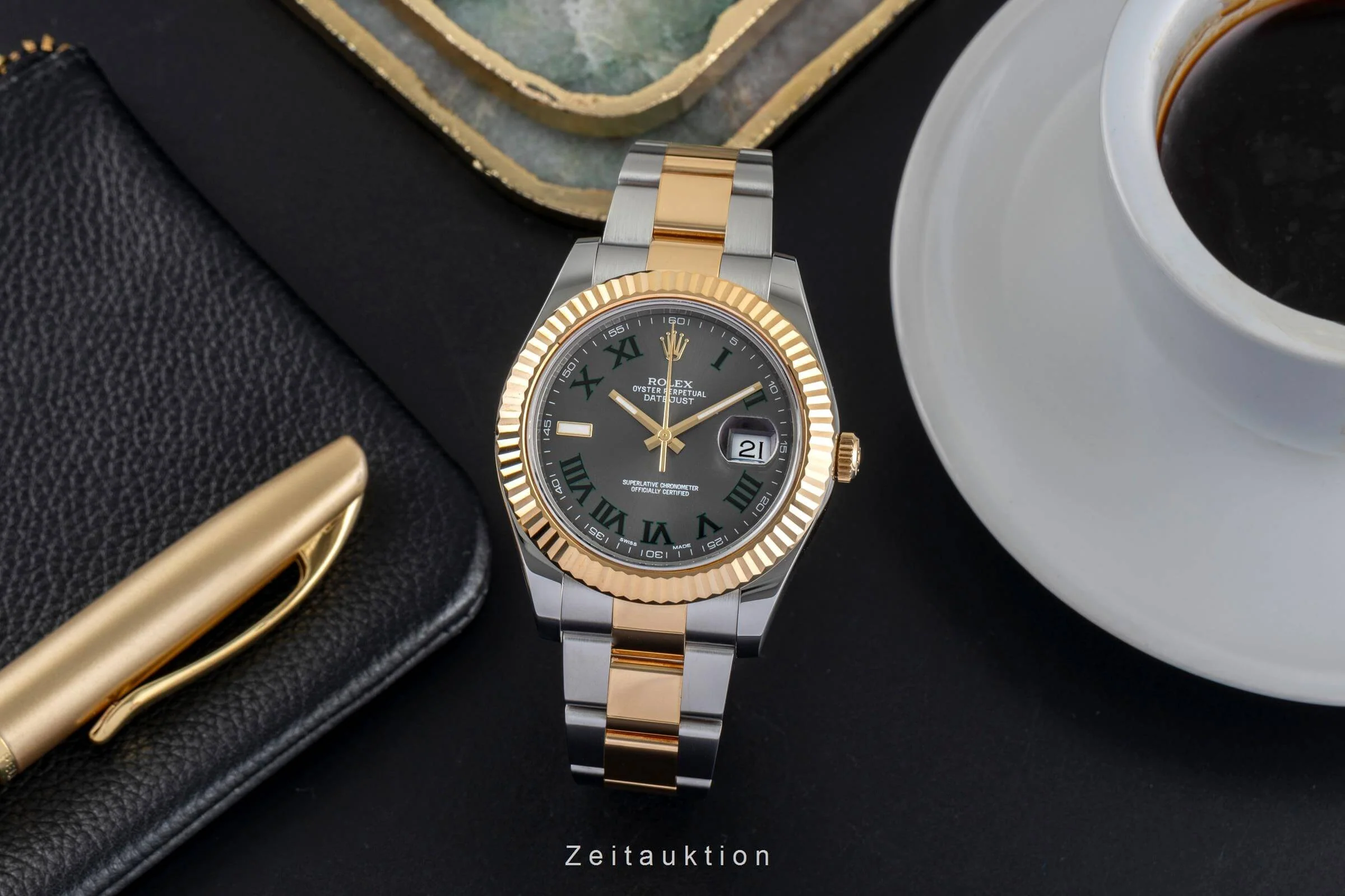 Rolex Datejust steel / gold automatic men's watch 116333  [2502367] - Image 4