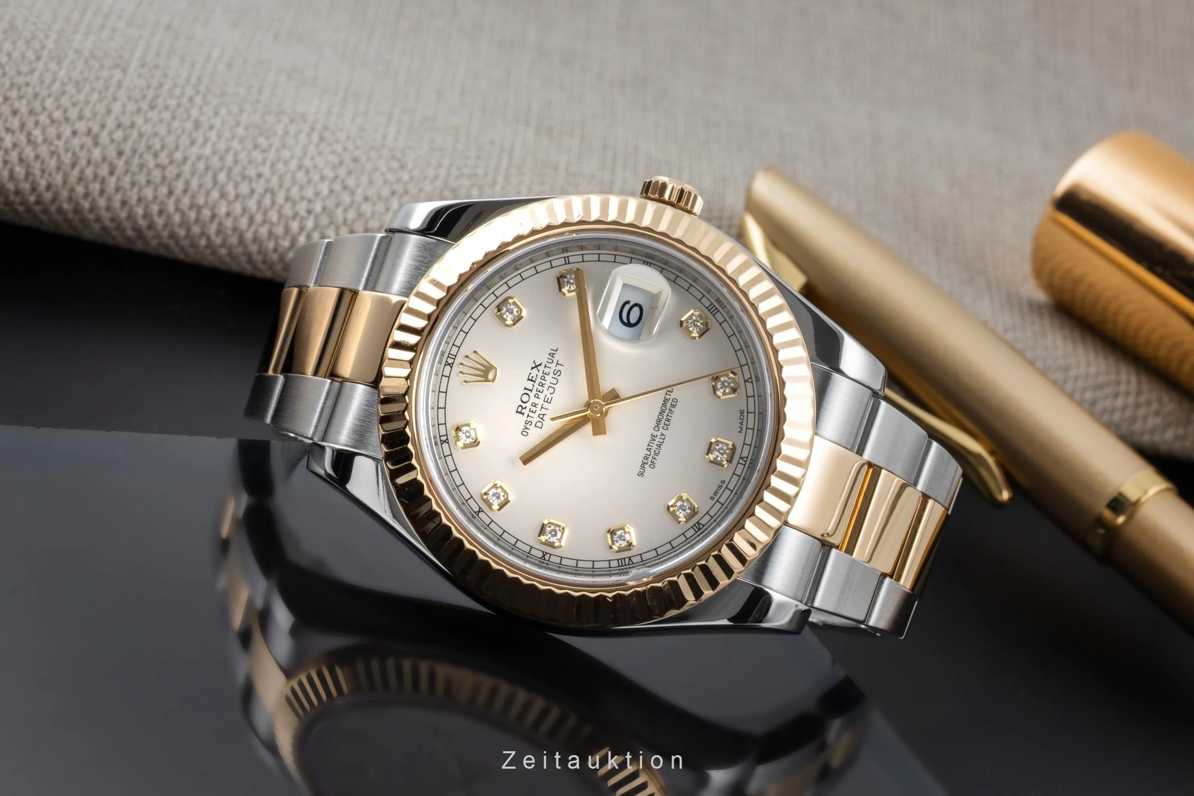 Rolex Datejust steel / gold automatic men's watch 116333  [2505589] - Image 3