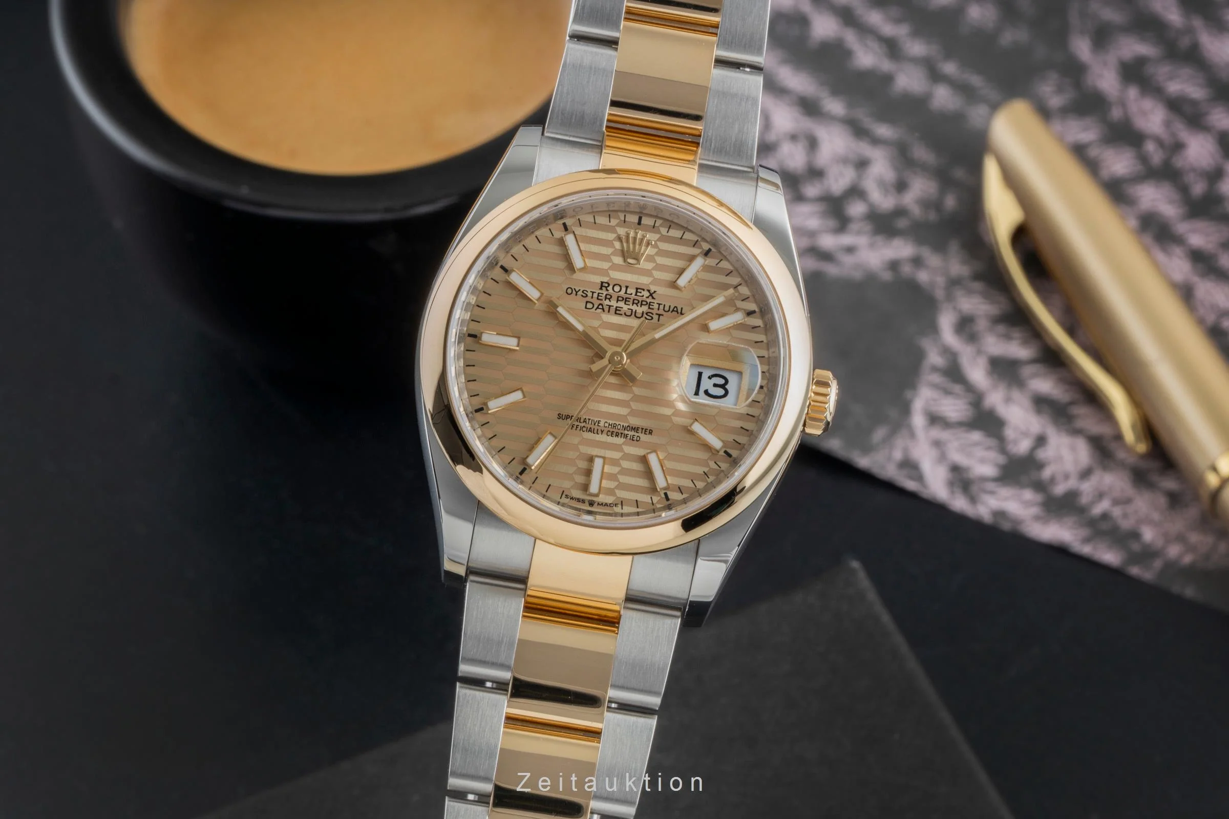 Rolex Datejust steel / gold automatic men's watch 126203  [2506243] - Image 2