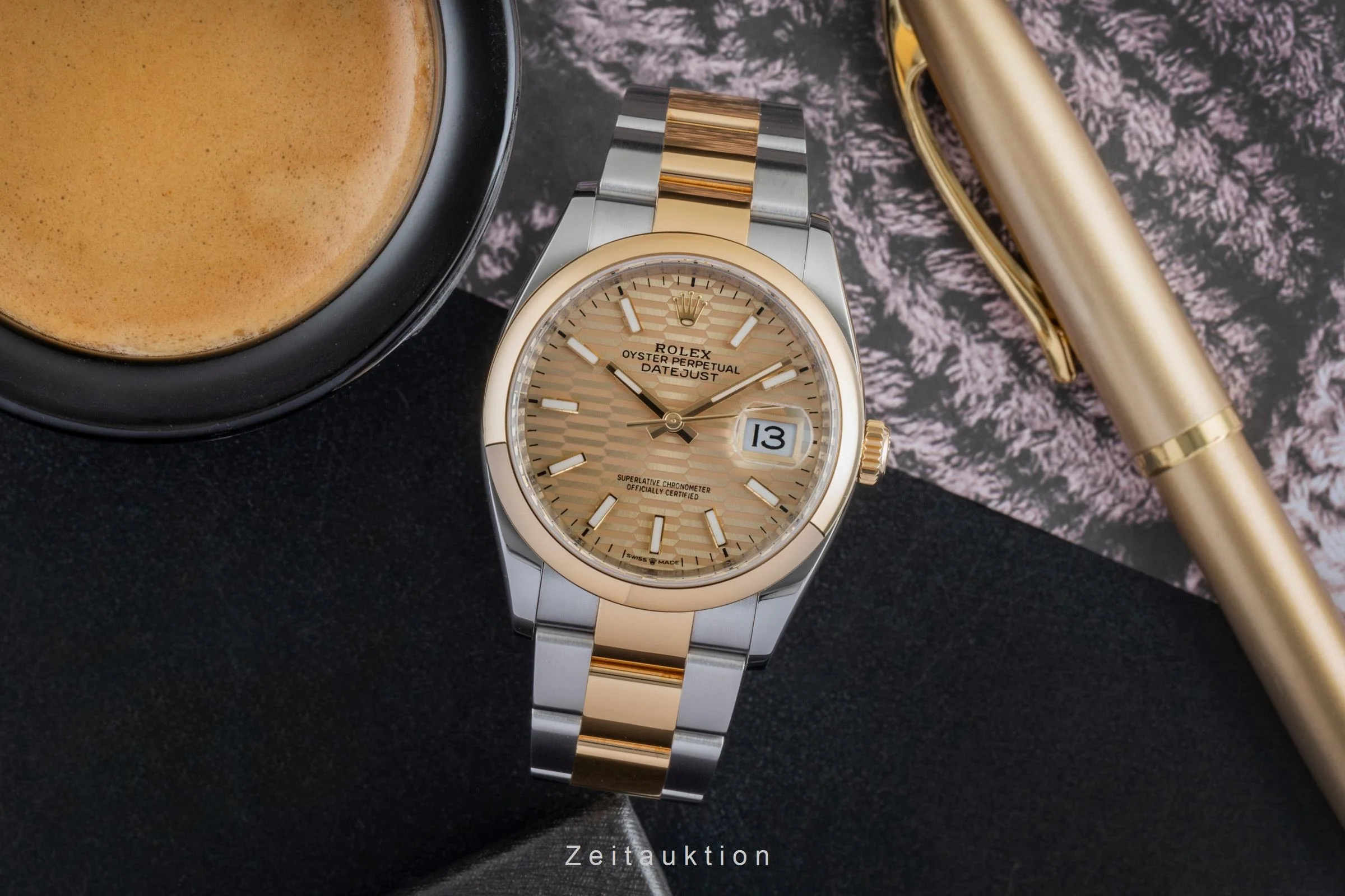 Rolex Datejust steel / gold automatic men's watch 126203  [2506243] - Image 4