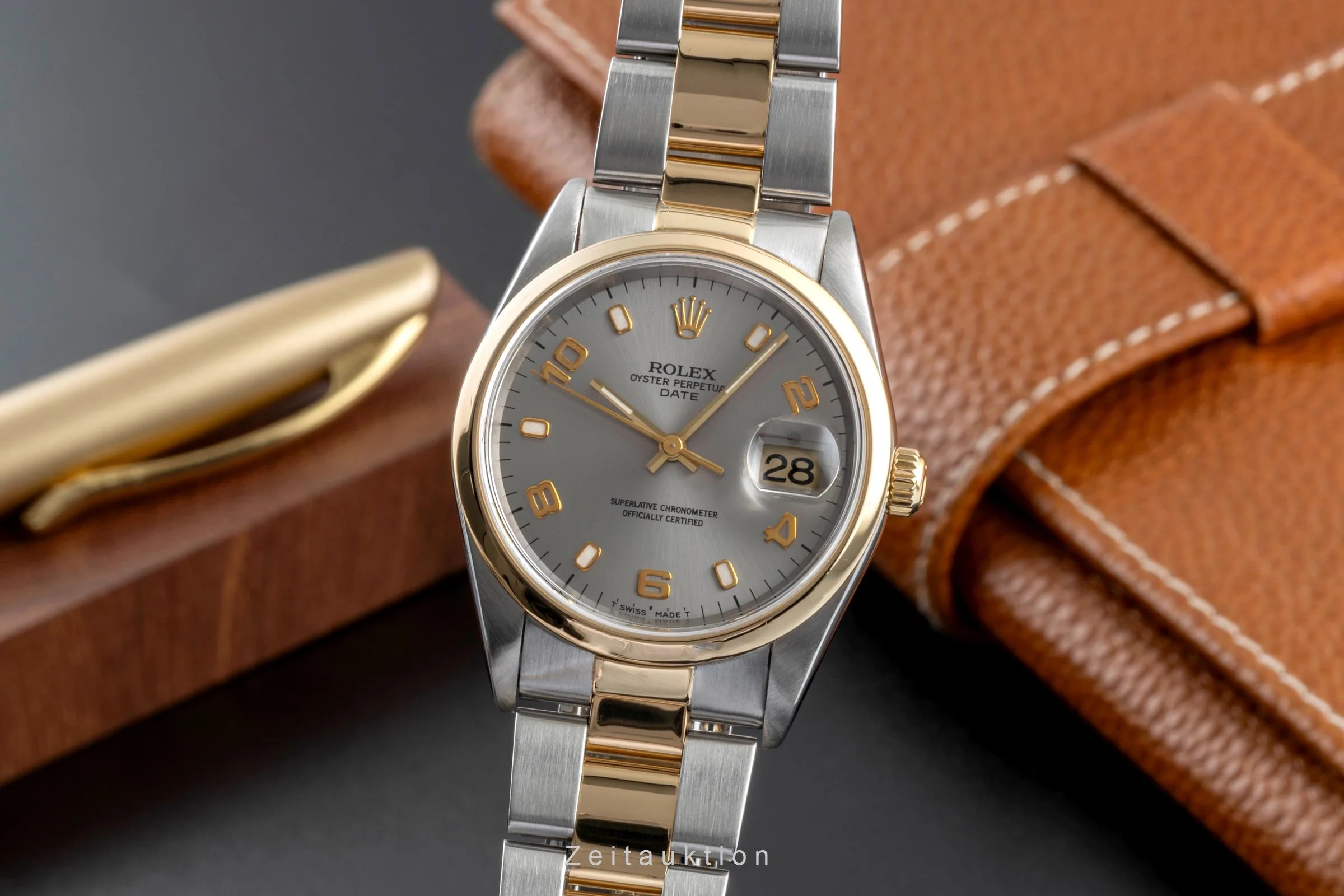 Rolex Datejust steel / gold automatic men's watch 15203  [2506973] - Image 2