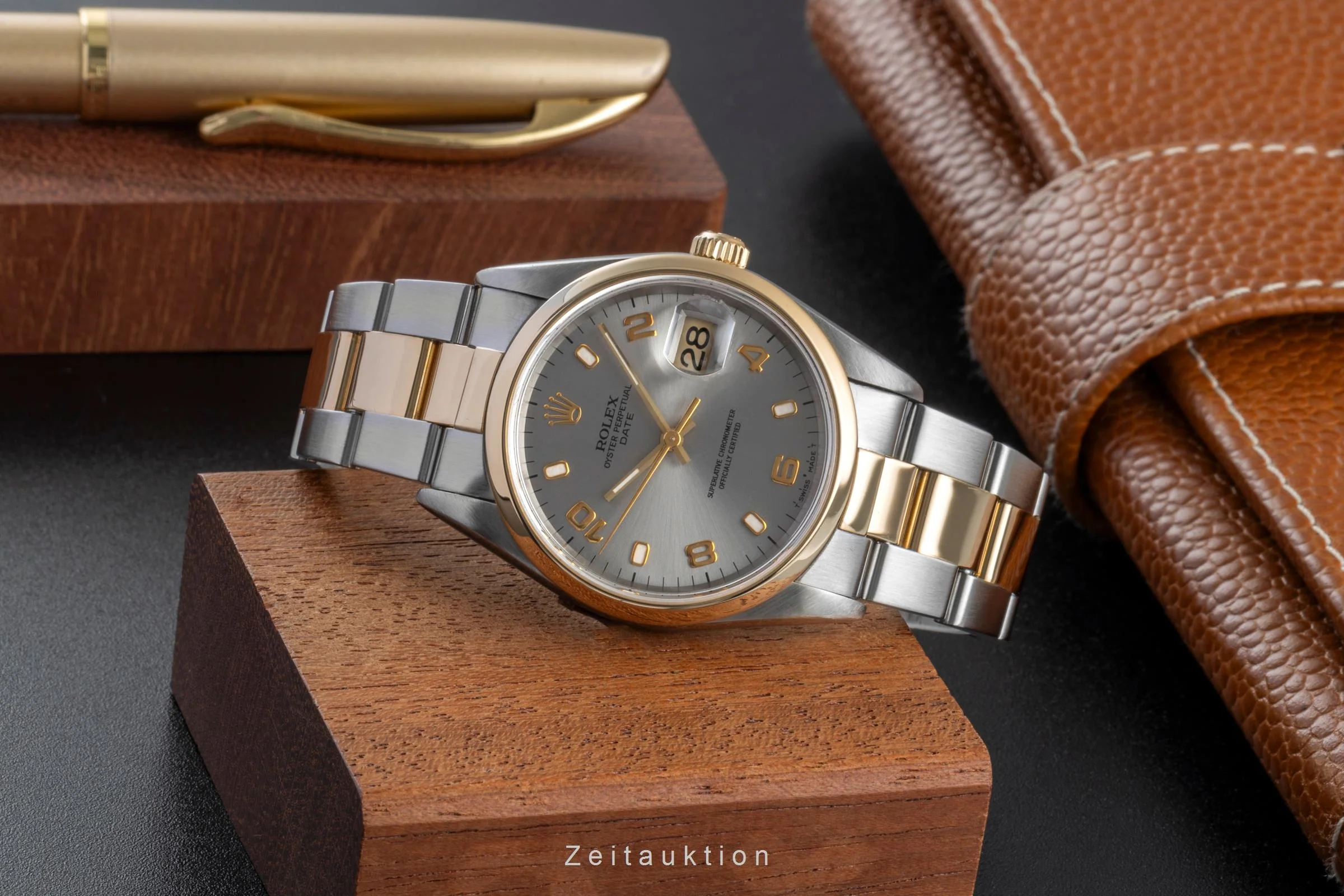 Rolex Datejust steel / gold automatic men's watch 15203  [2506973] - Image 3