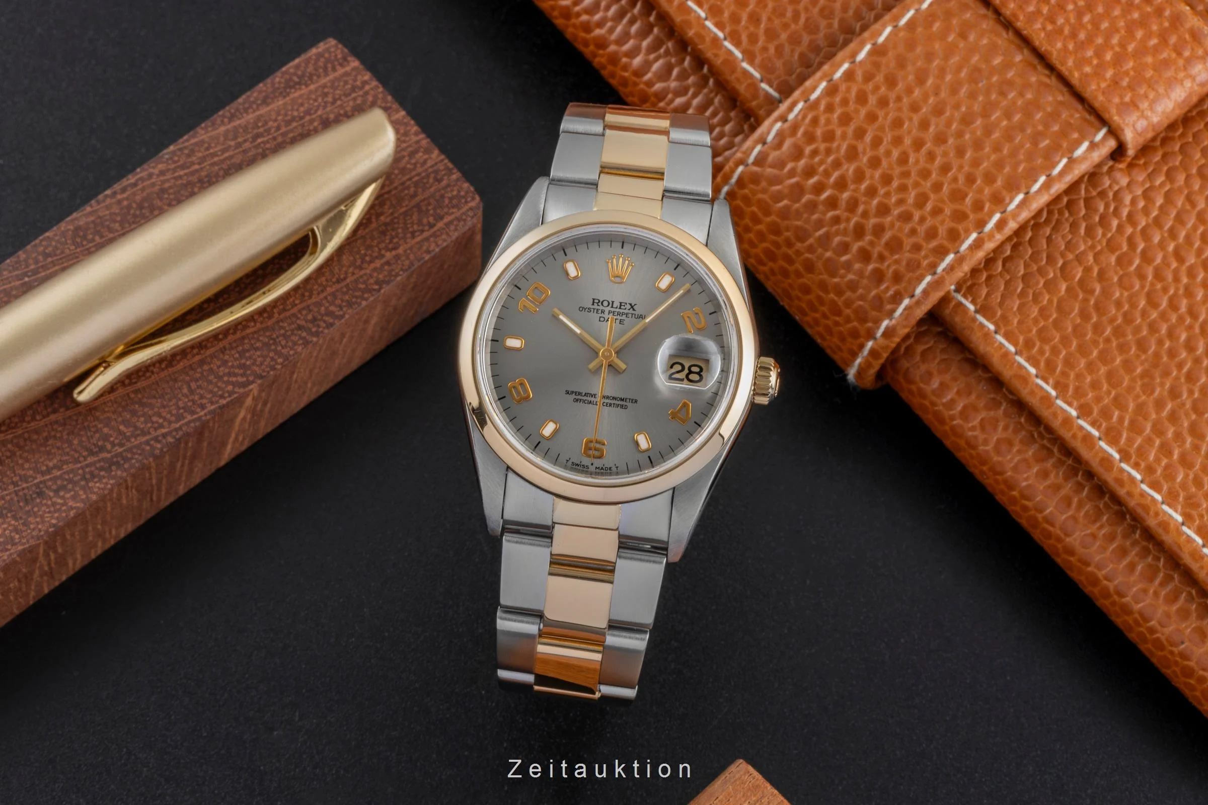 Rolex Datejust steel / gold automatic men's watch 15203  [2506973] - Image 4