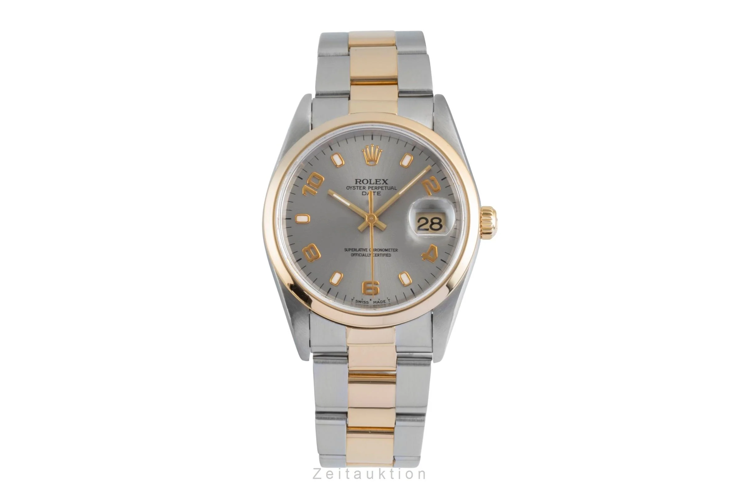 Rolex Datejust steel / gold automatic men's watch 15203  [2506973] - Image 5