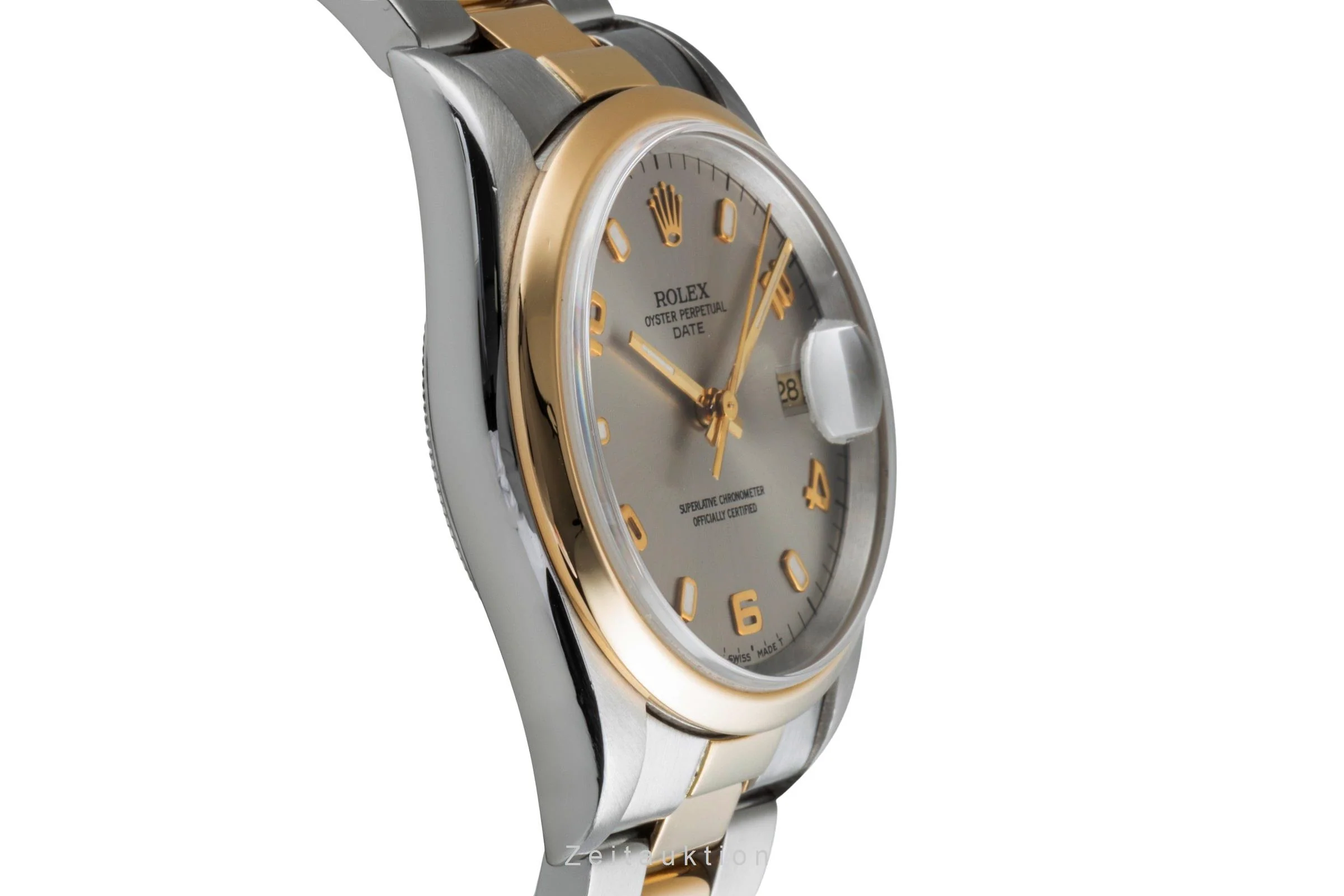 Rolex Datejust steel / gold automatic men's watch 15203  [2506973] - Image 8
