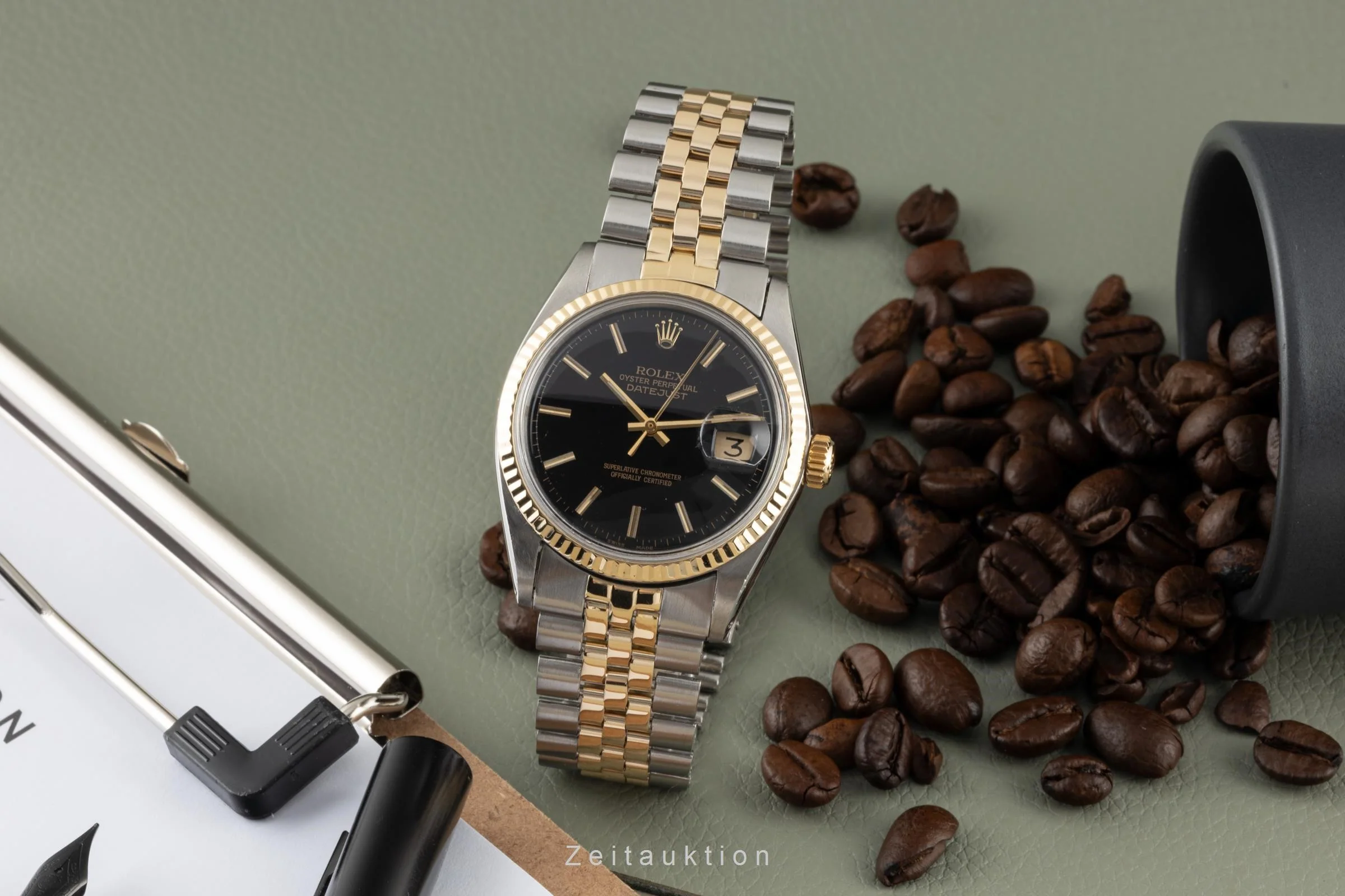 Rolex Datejust steel / gold automatic men's watch 1601 LP: 12450EUR Vintage  [2304035] - Image 3