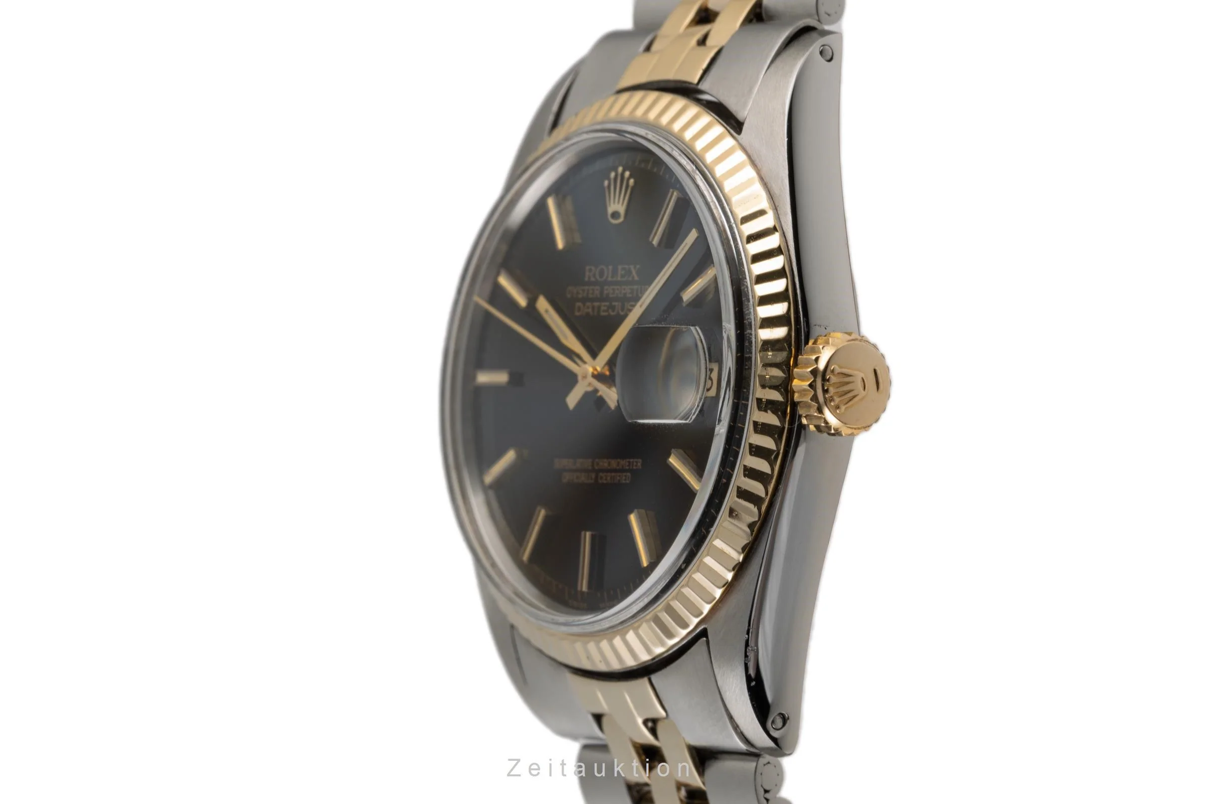 Rolex Datejust steel / gold automatic men's watch 1601 LP: 12450EUR Vintage  [2304035] - Image 6