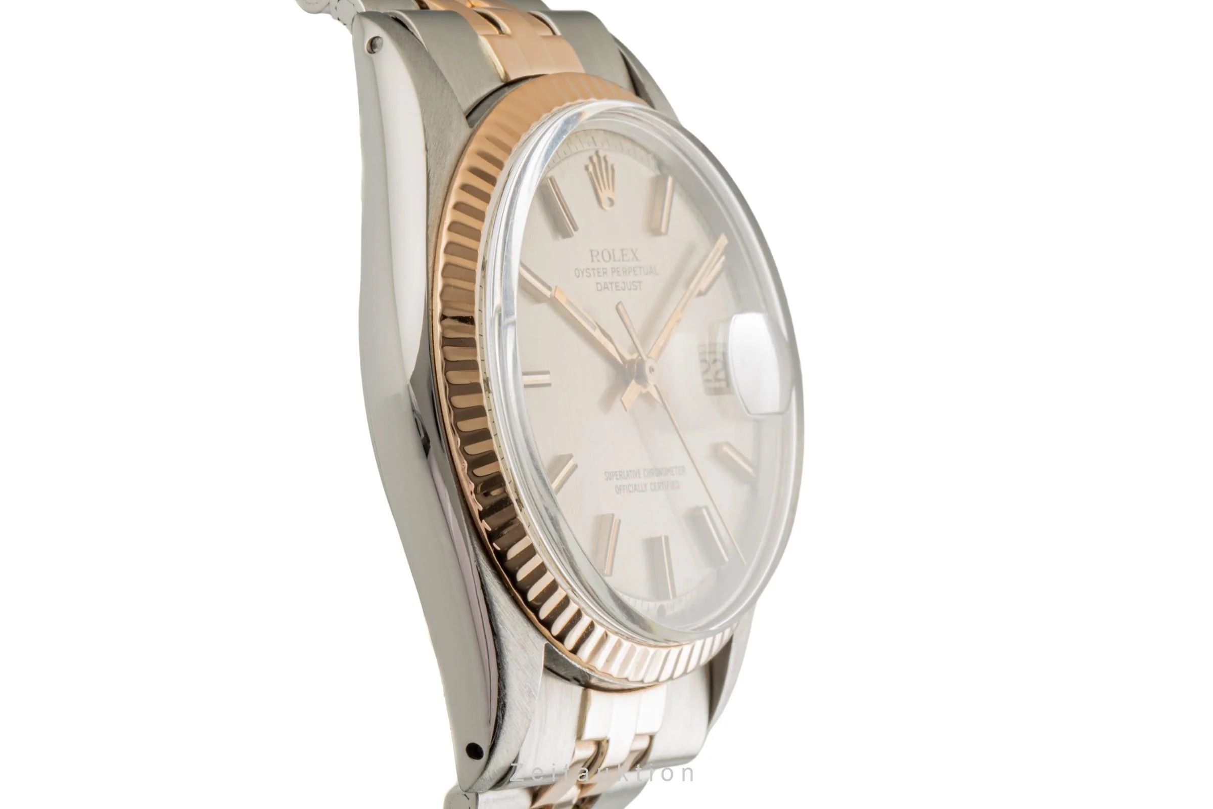 Rolex Datejust steel / gold automatic men's watch 1601  [2400229] - Image 7