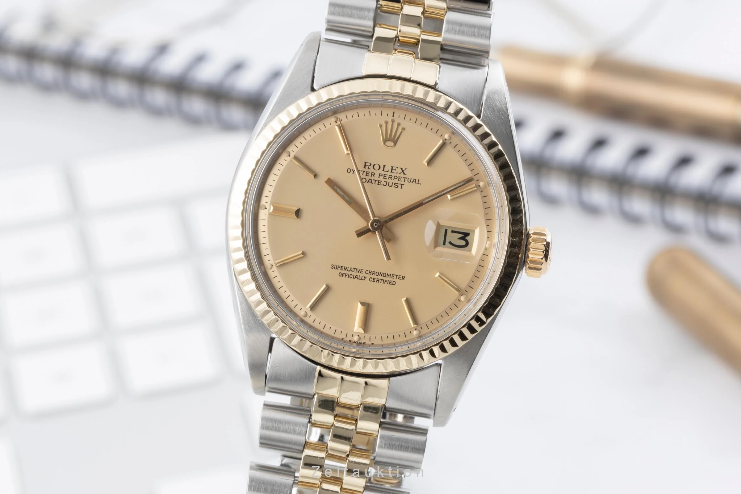 Rolex Datejust steel / gold automatic men's watch 1601 Vintage  [2502841] - Image 2