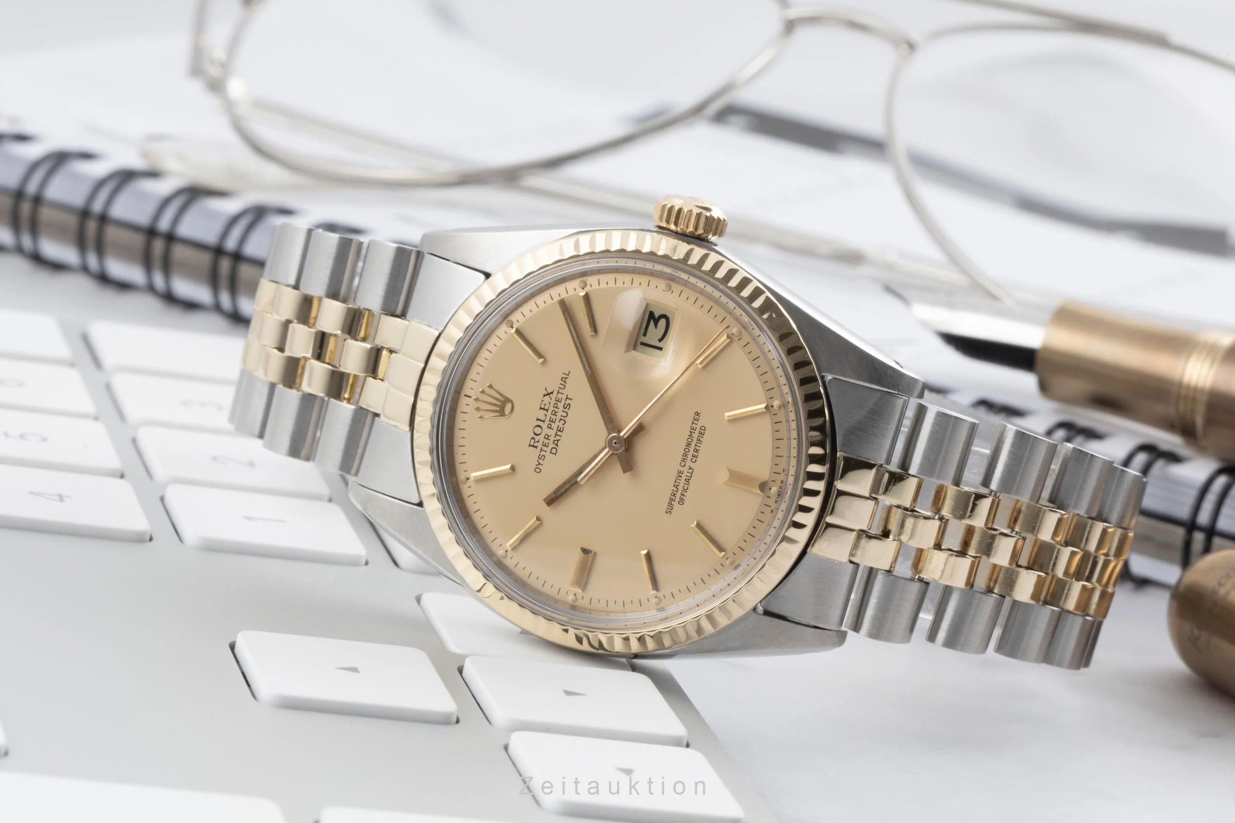 Rolex Datejust steel / gold automatic men's watch 1601 Vintage  [2502841] - Image 3