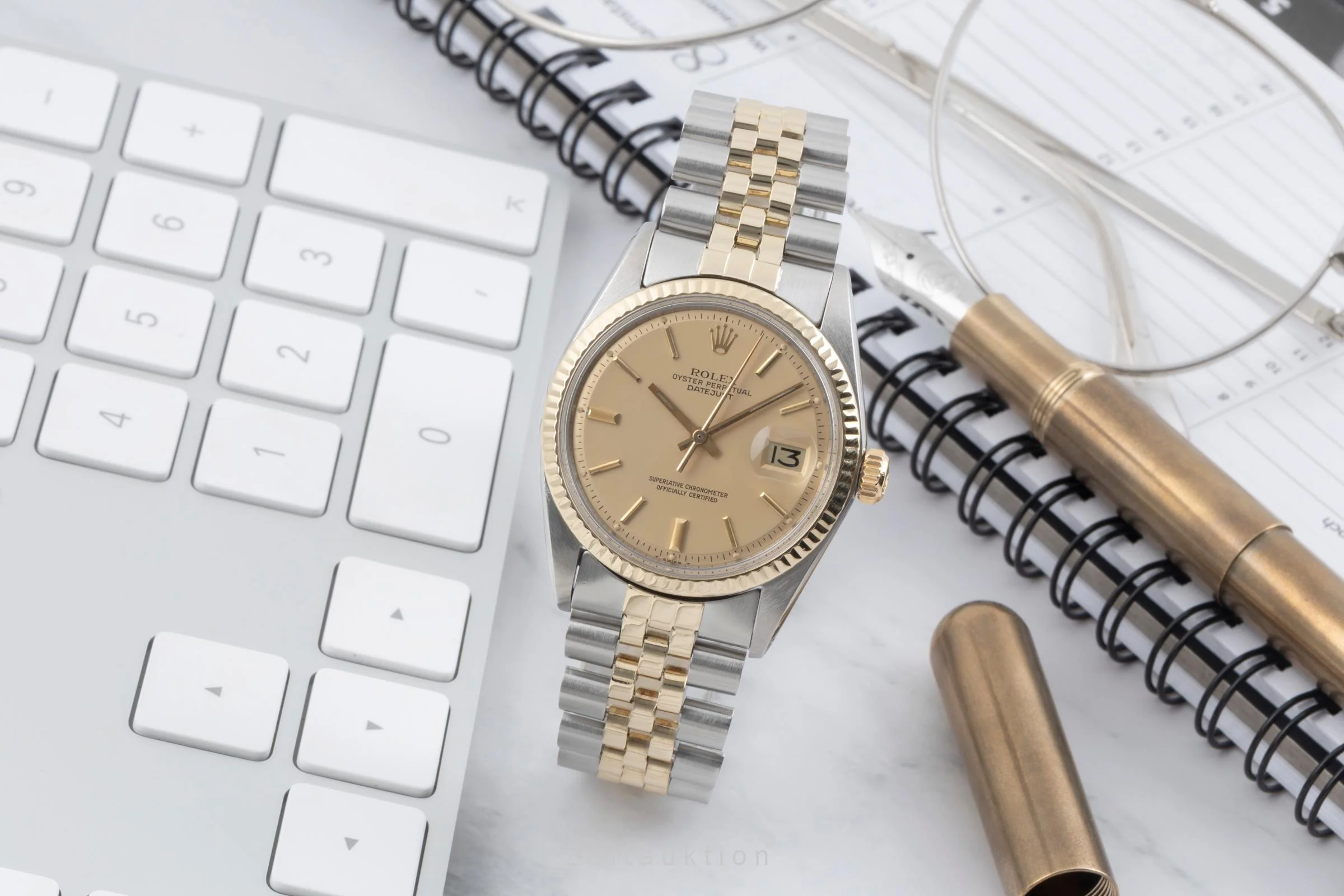 Rolex Datejust steel / gold automatic men's watch 1601 Vintage  [2502841] - Image 4