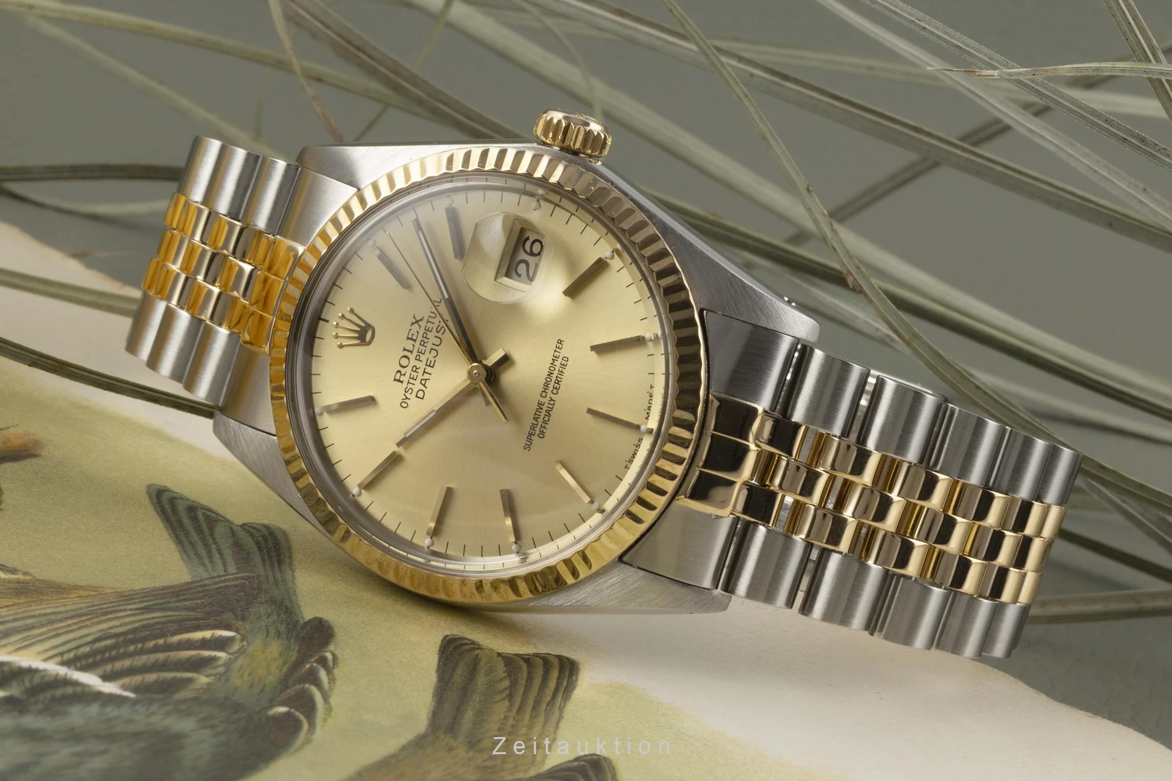 Rolex Datejust steel / gold automatic men's watch 16013  [2300397] - Image 2