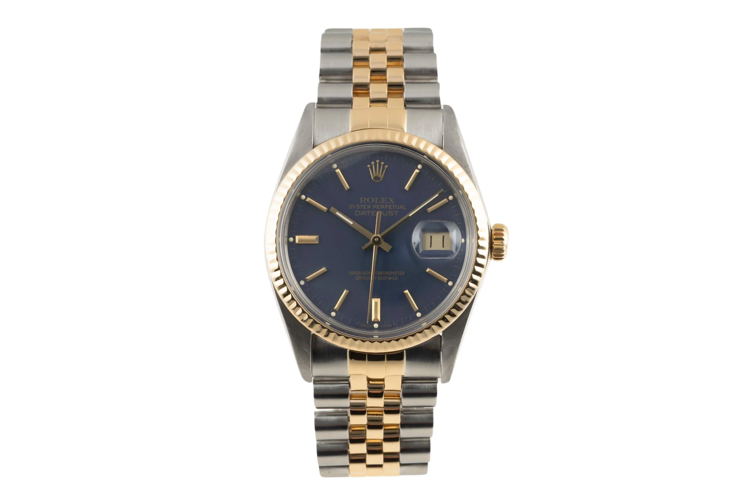 Rolex Datejust steel / gold automatic men's watch 16013 LP: 13550EUR  [2402650] - Image 4