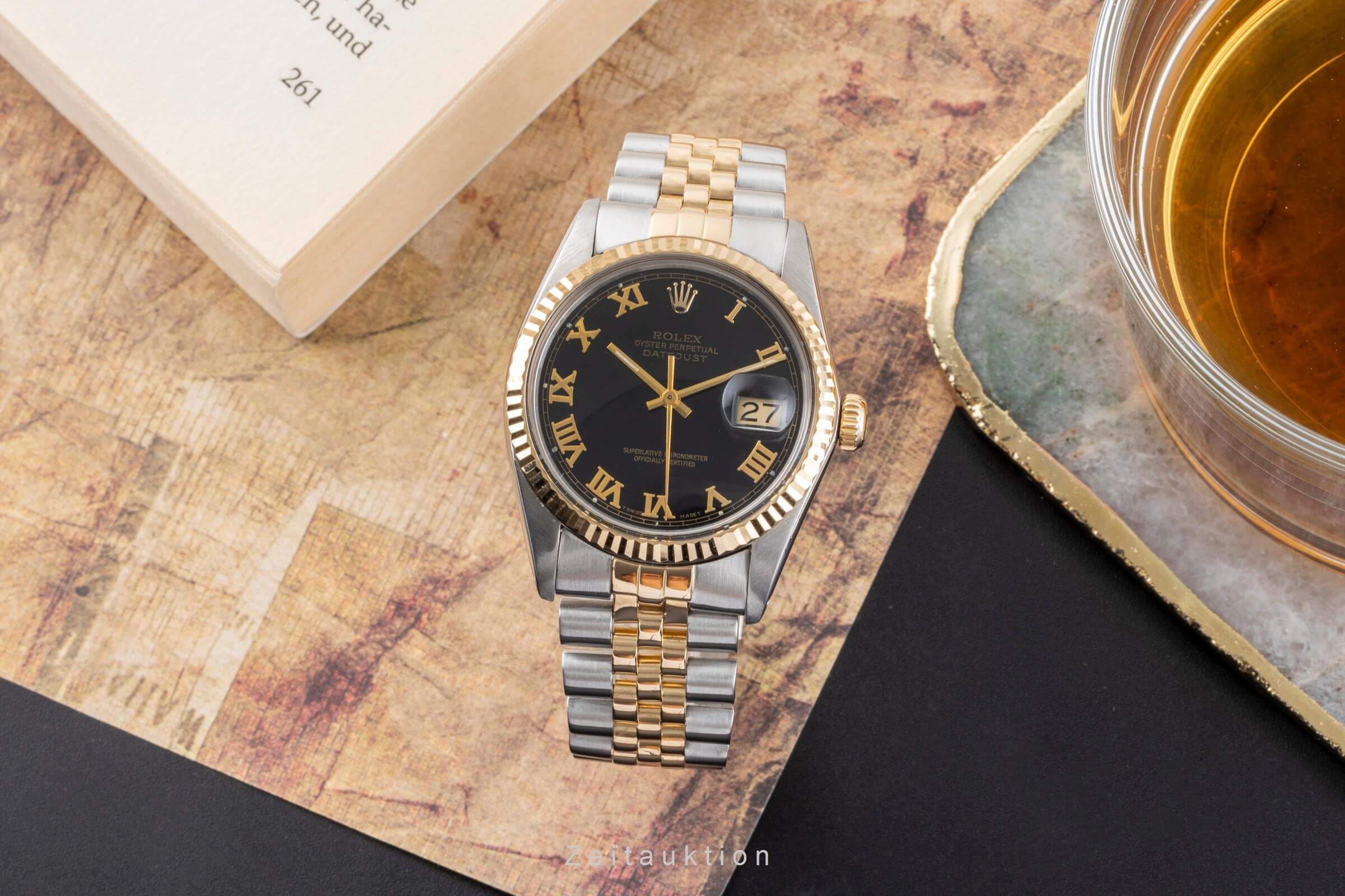 Rolex Datejust steel / gold automatic men's watch 16013  [2405903] - Image 3