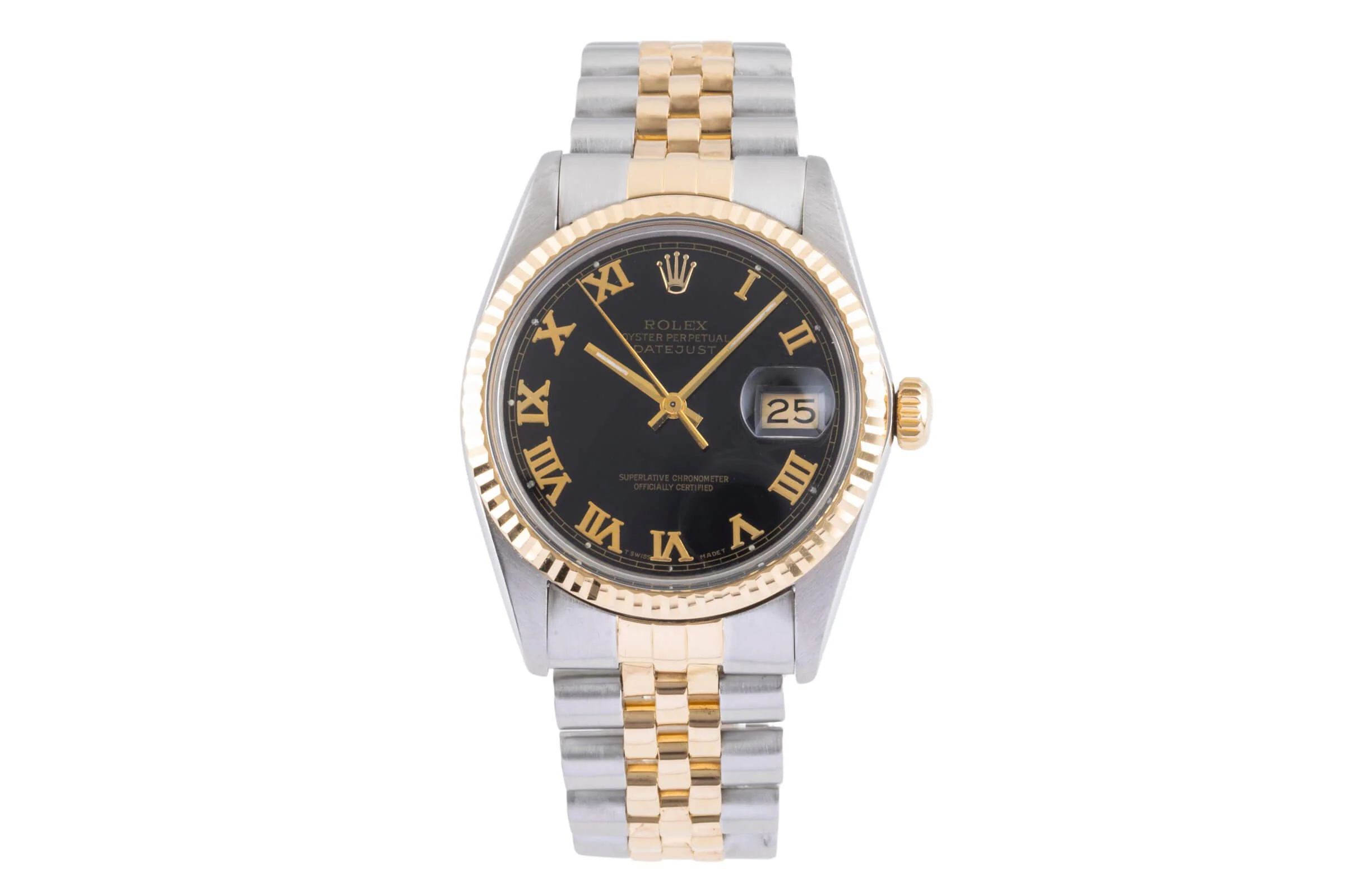 Rolex Datejust steel / gold automatic men's watch 16013  [2405903] - Image 4