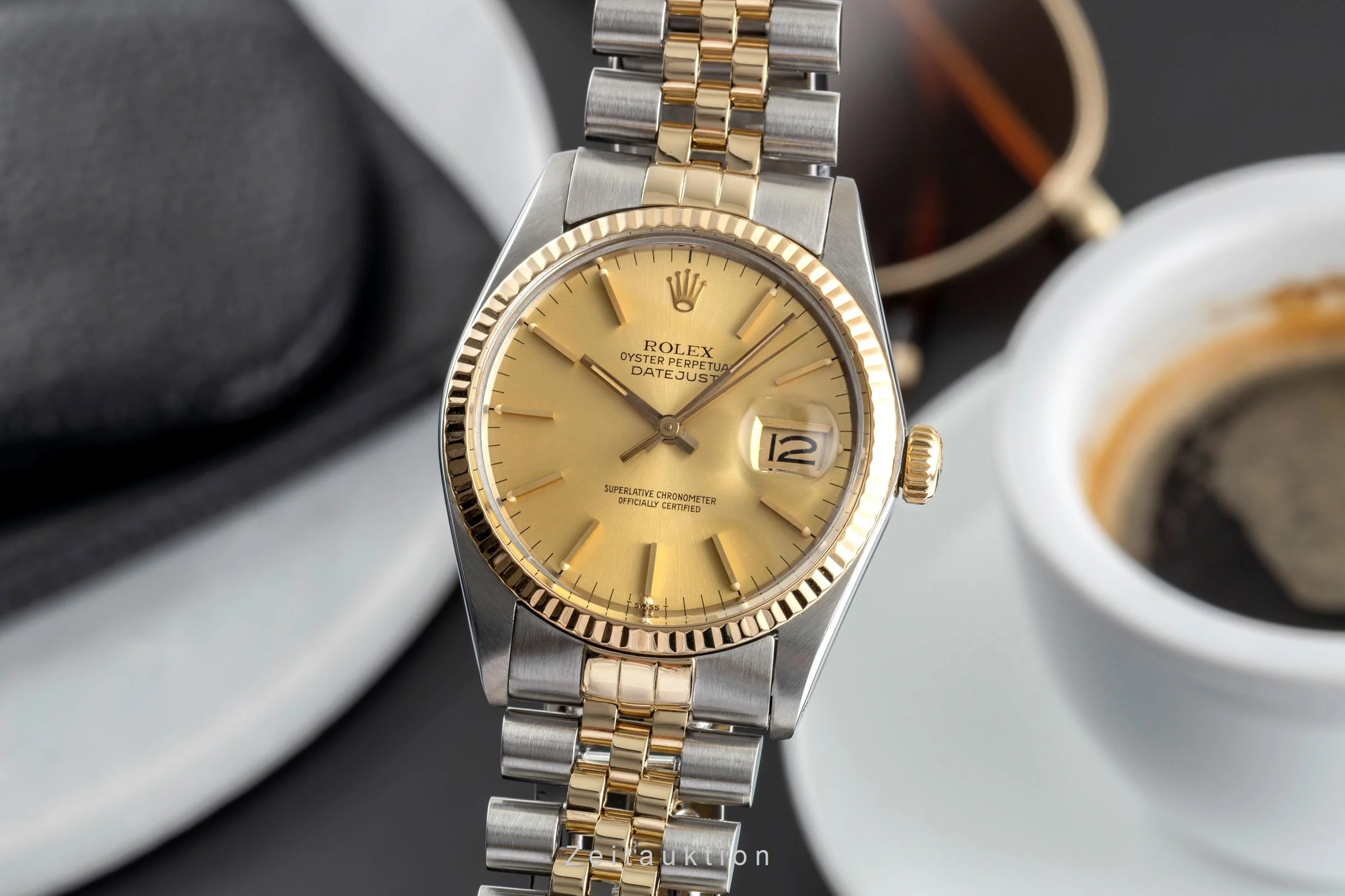 Rolex Datejust steel / gold automatic men's watch 16013  [2503042] - Image 2