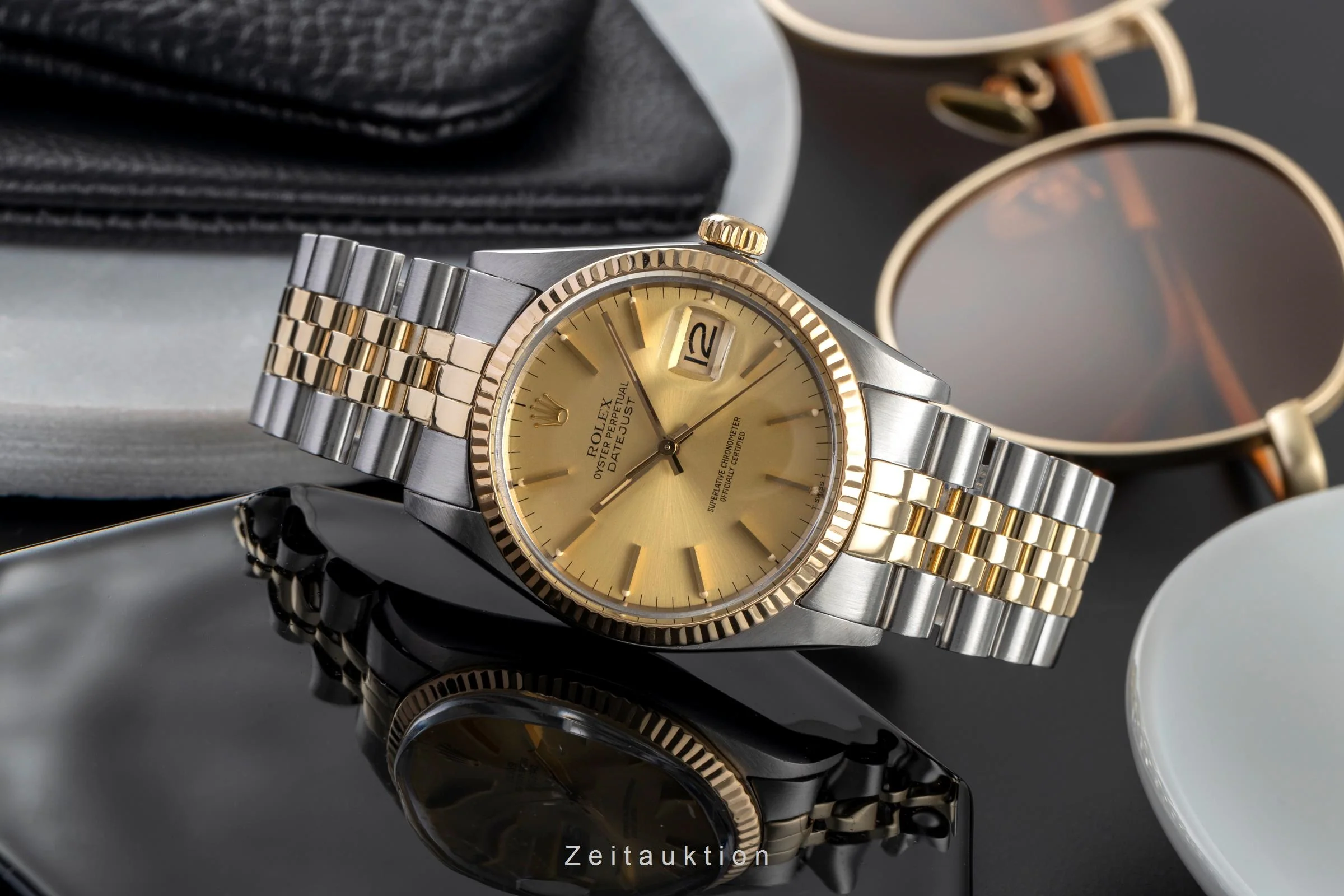 Rolex Datejust steel / gold automatic men's watch 16013  [2503042] - Image 3