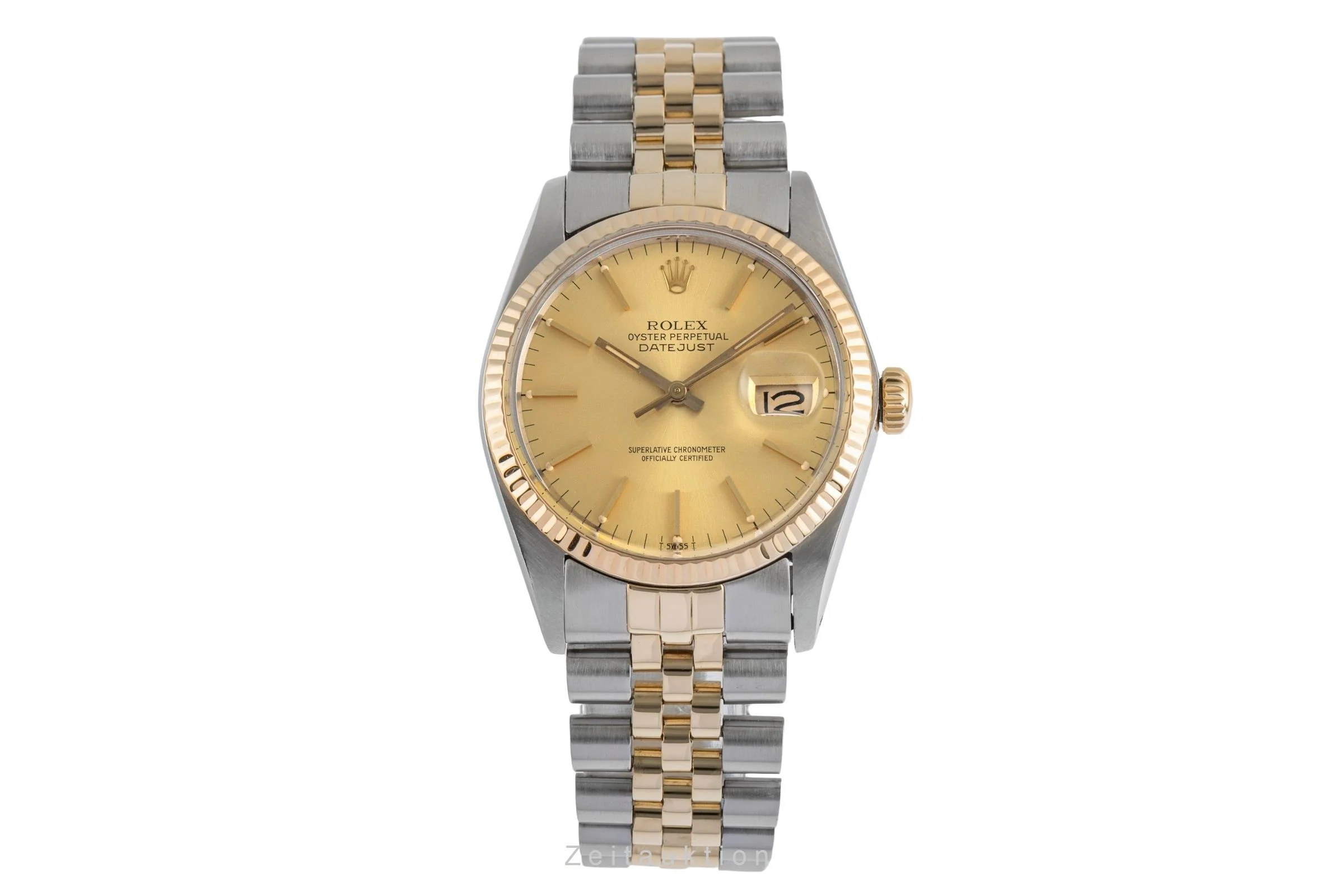 Rolex Datejust steel / gold automatic men's watch 16013  [2503042] - Image 5