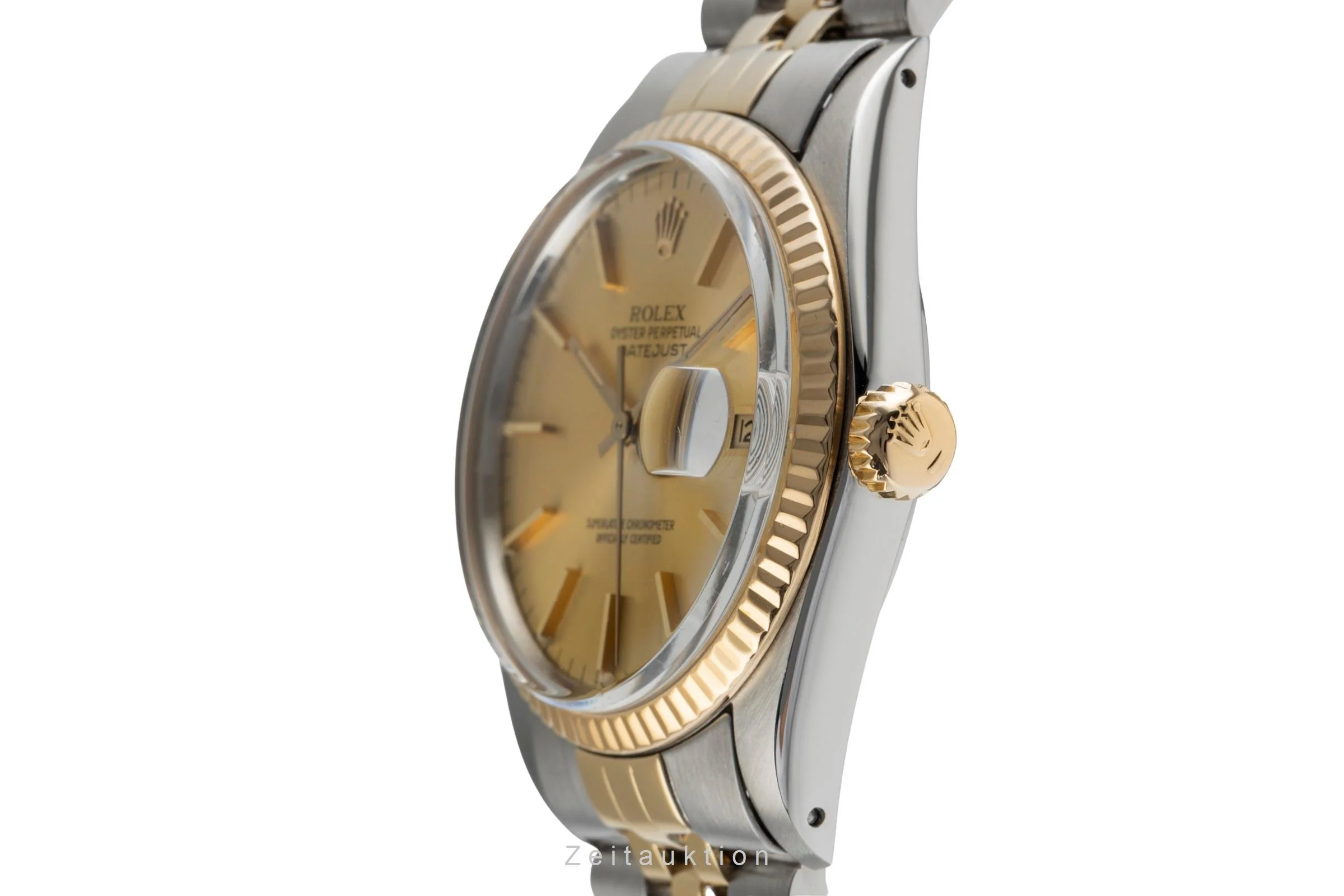 Rolex Datejust steel / gold automatic men's watch 16013  [2503042] - Image 7