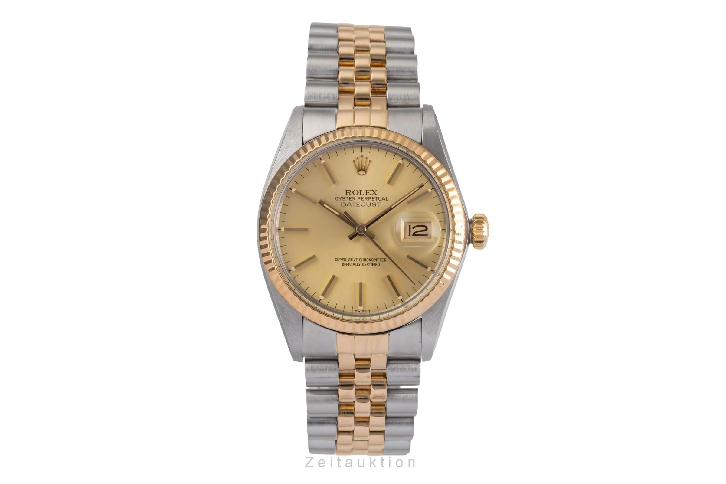 Rolex Datejust steel / gold automatic men's watch 16013  [2503107] - Image 5