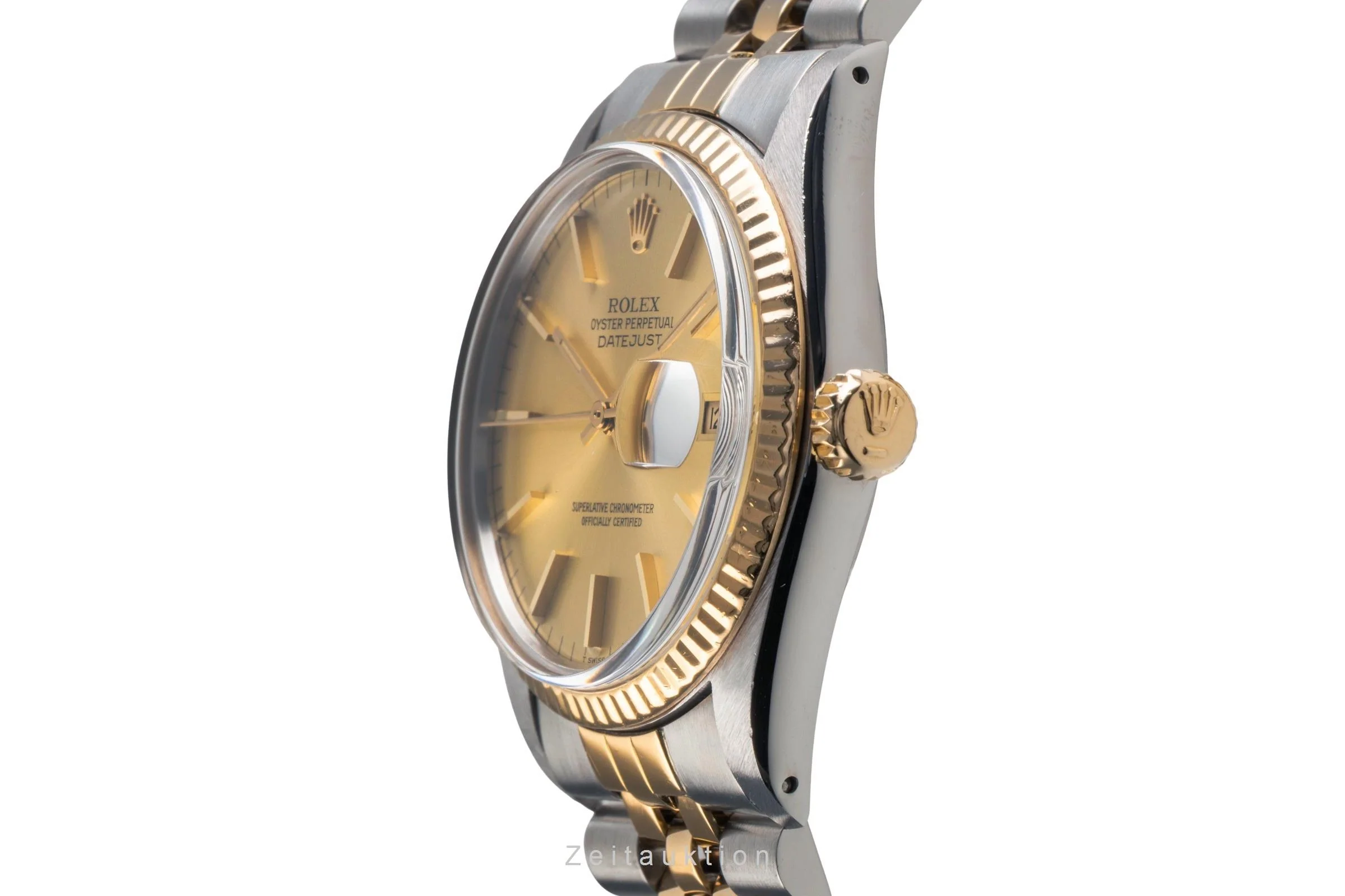 Rolex Datejust steel / gold automatic men's watch 16013  [2503107] - Image 7