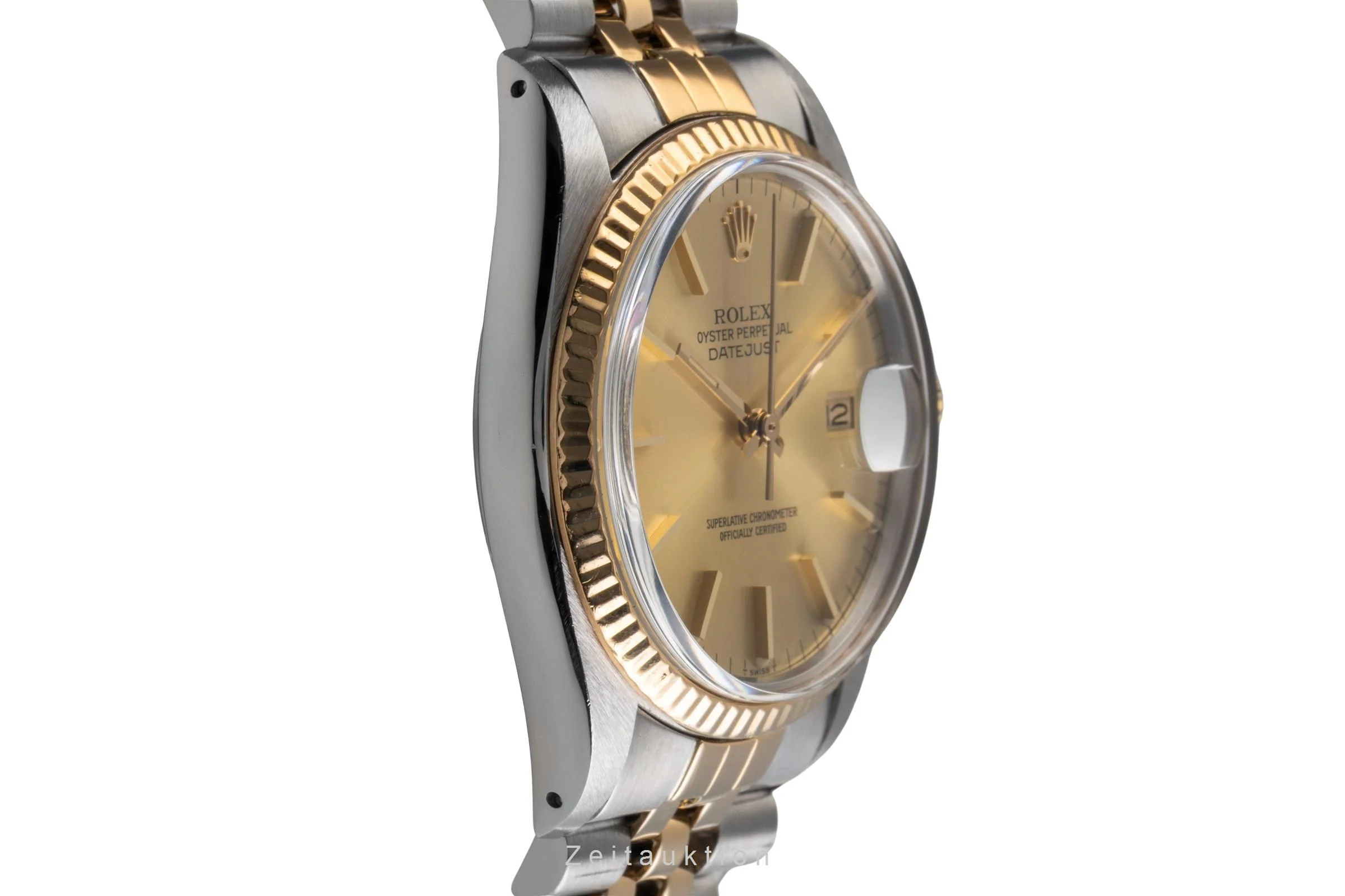Rolex Datejust steel / gold automatic men's watch 16013  [2503107] - Image 8