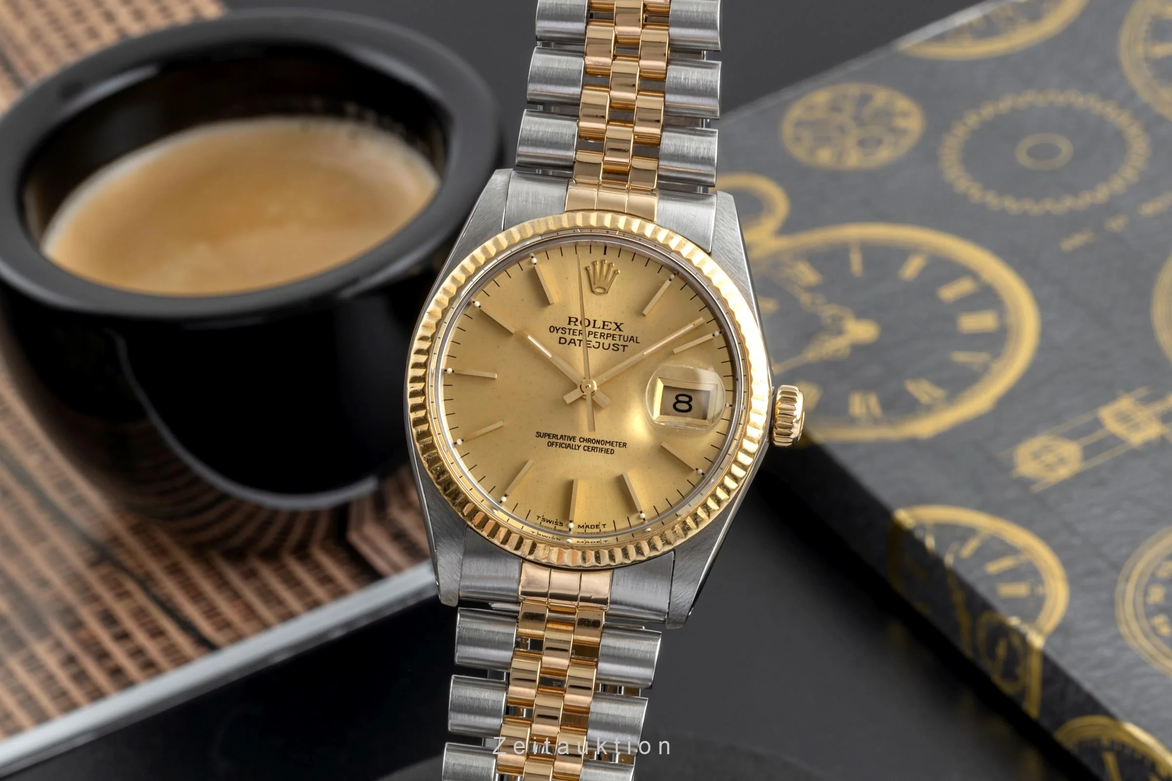 Rolex Datejust steel / gold automatic men's watch 16013  [2504398] - Image 2