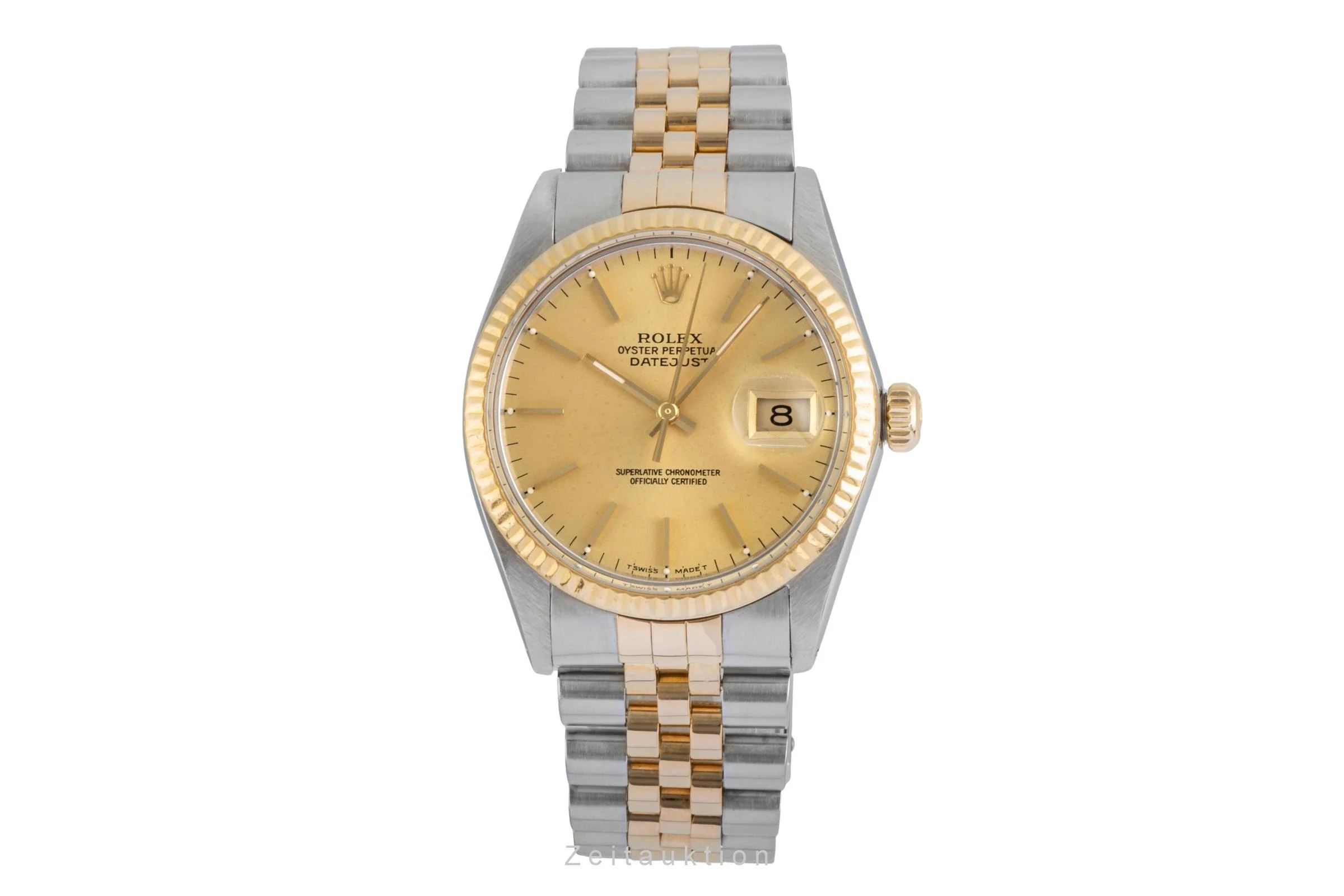 Rolex Datejust steel / gold automatic men's watch 16013  [2504398] - Image 5