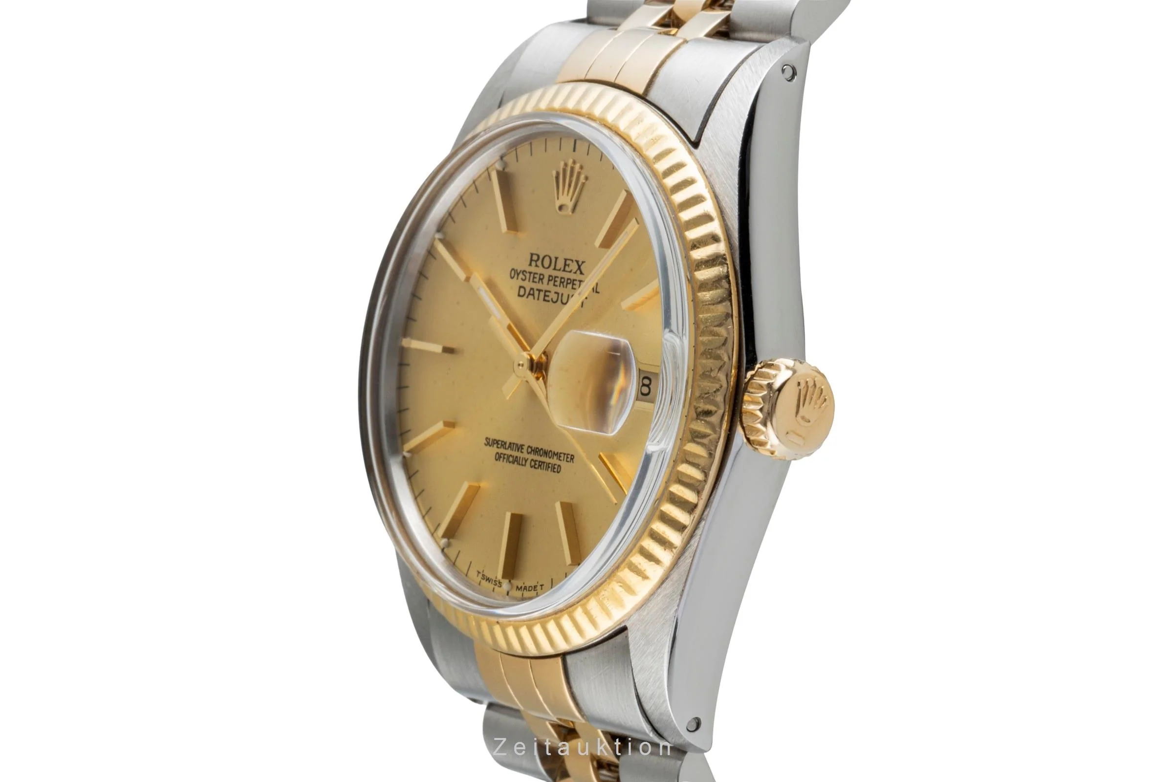Rolex Datejust steel / gold automatic men's watch 16013  [2504398] - Image 7