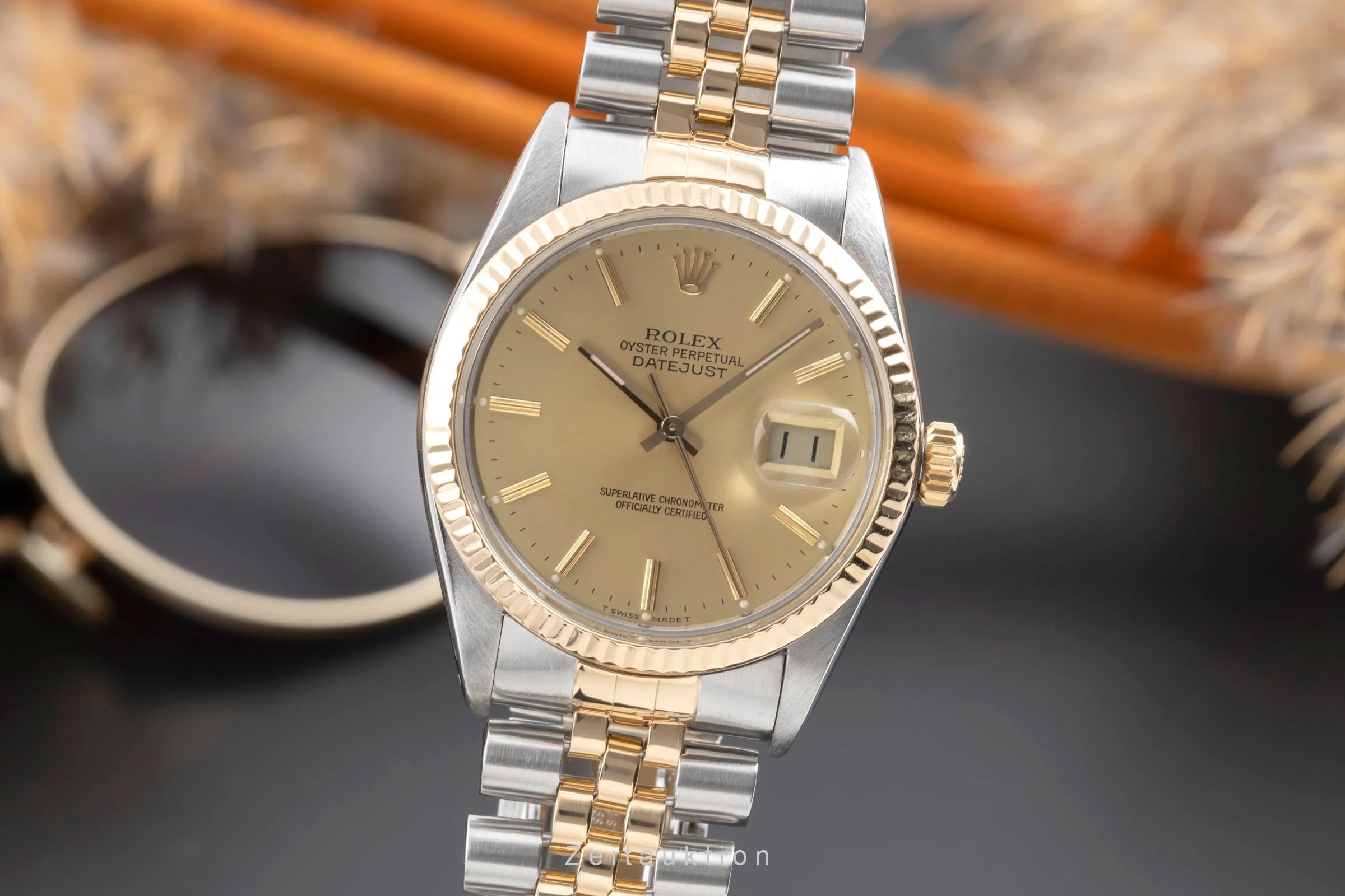 Rolex Datejust steel / gold automatic men's watch 16013  [2504616] - Image 2