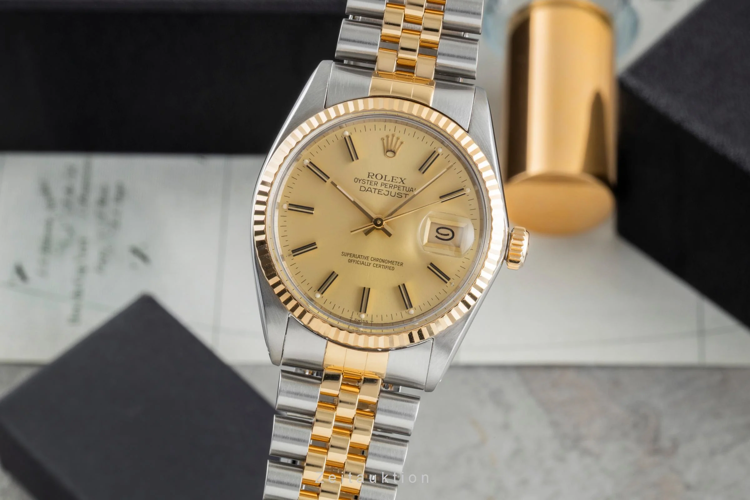 Rolex Datejust steel / gold automatic men's watch 16013  [2505483] - Image 2