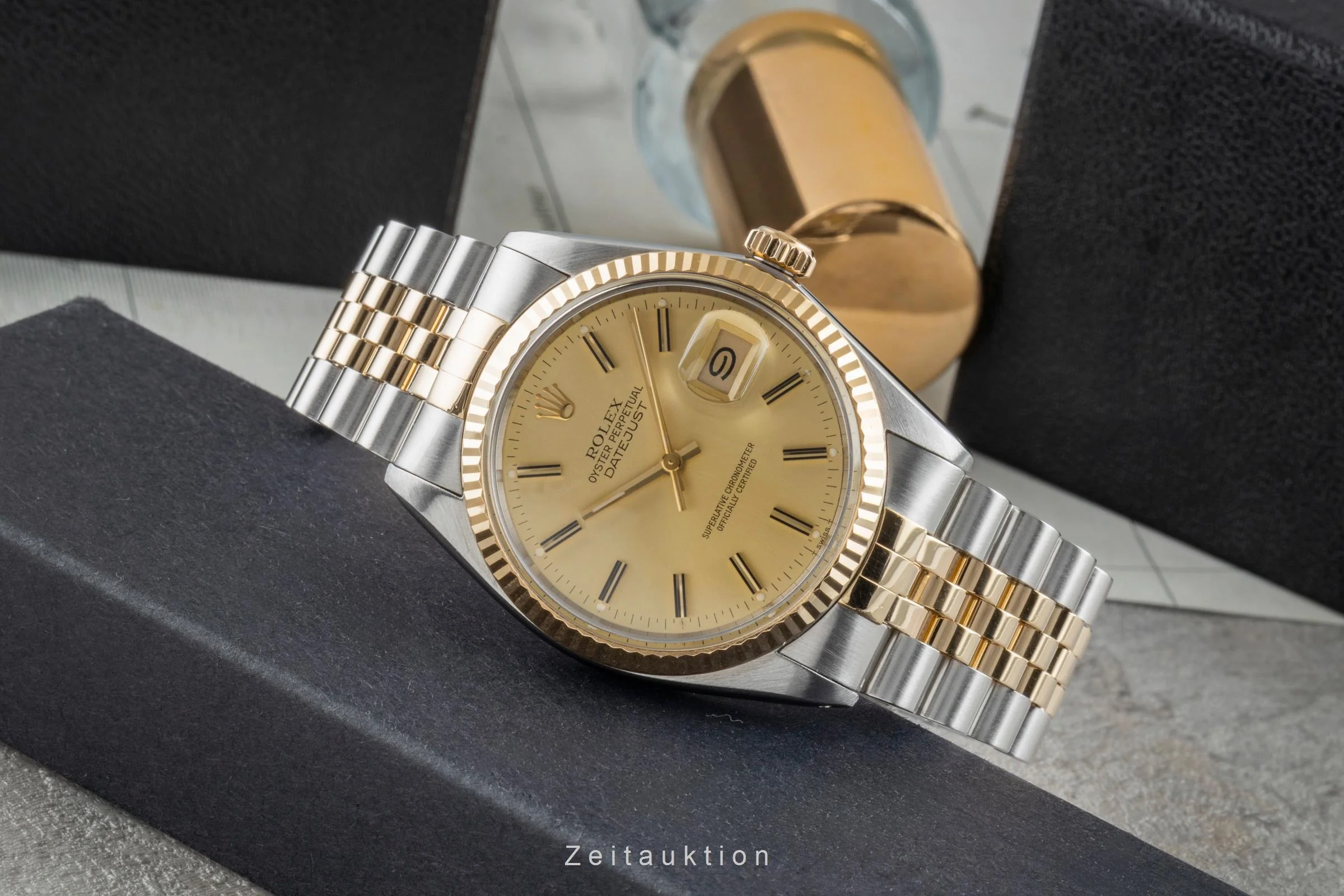 Rolex Datejust steel / gold automatic men's watch 16013  [2505483] - Image 3
