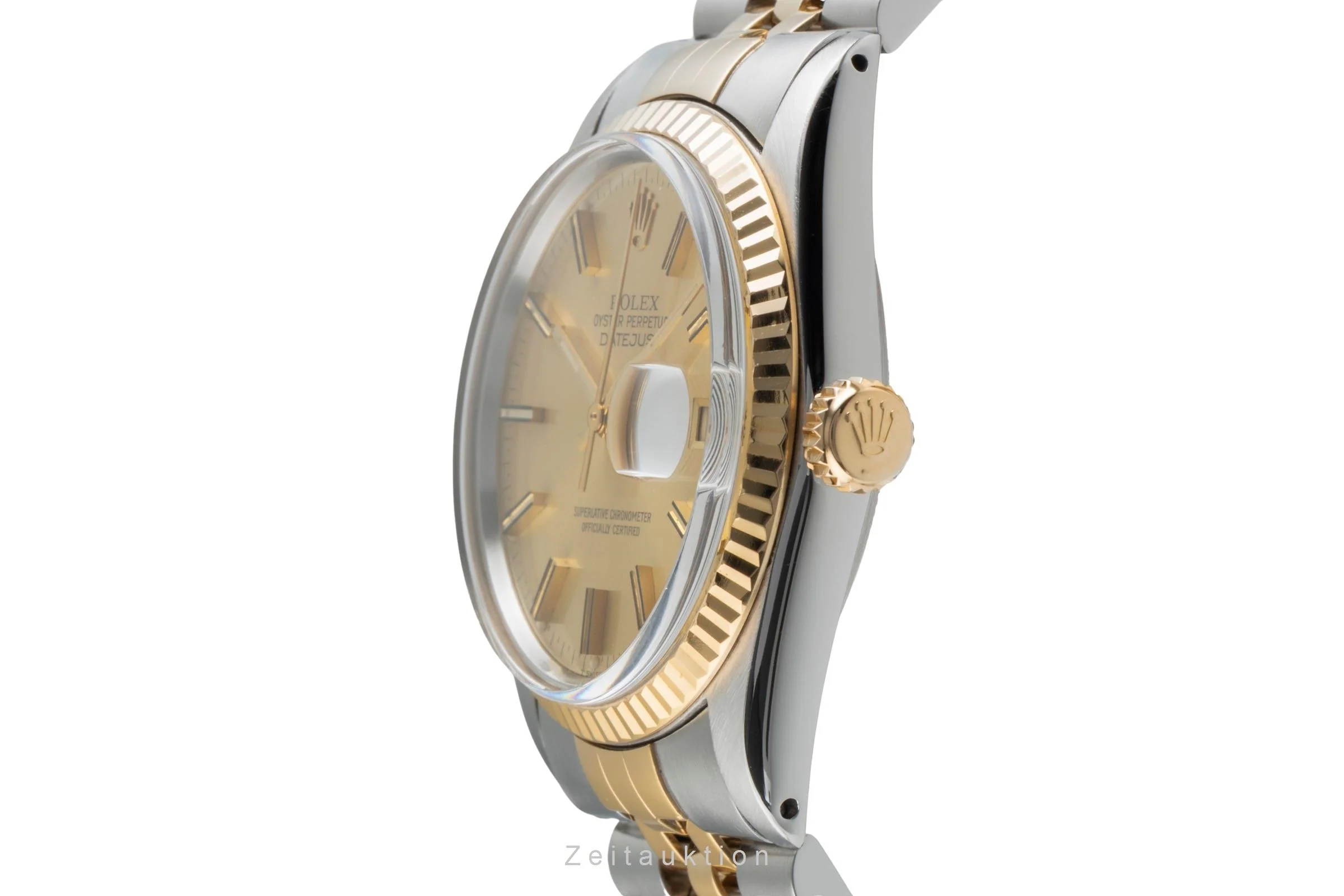 Rolex Datejust steel / gold automatic men's watch 16013  [2505483] - Image 7