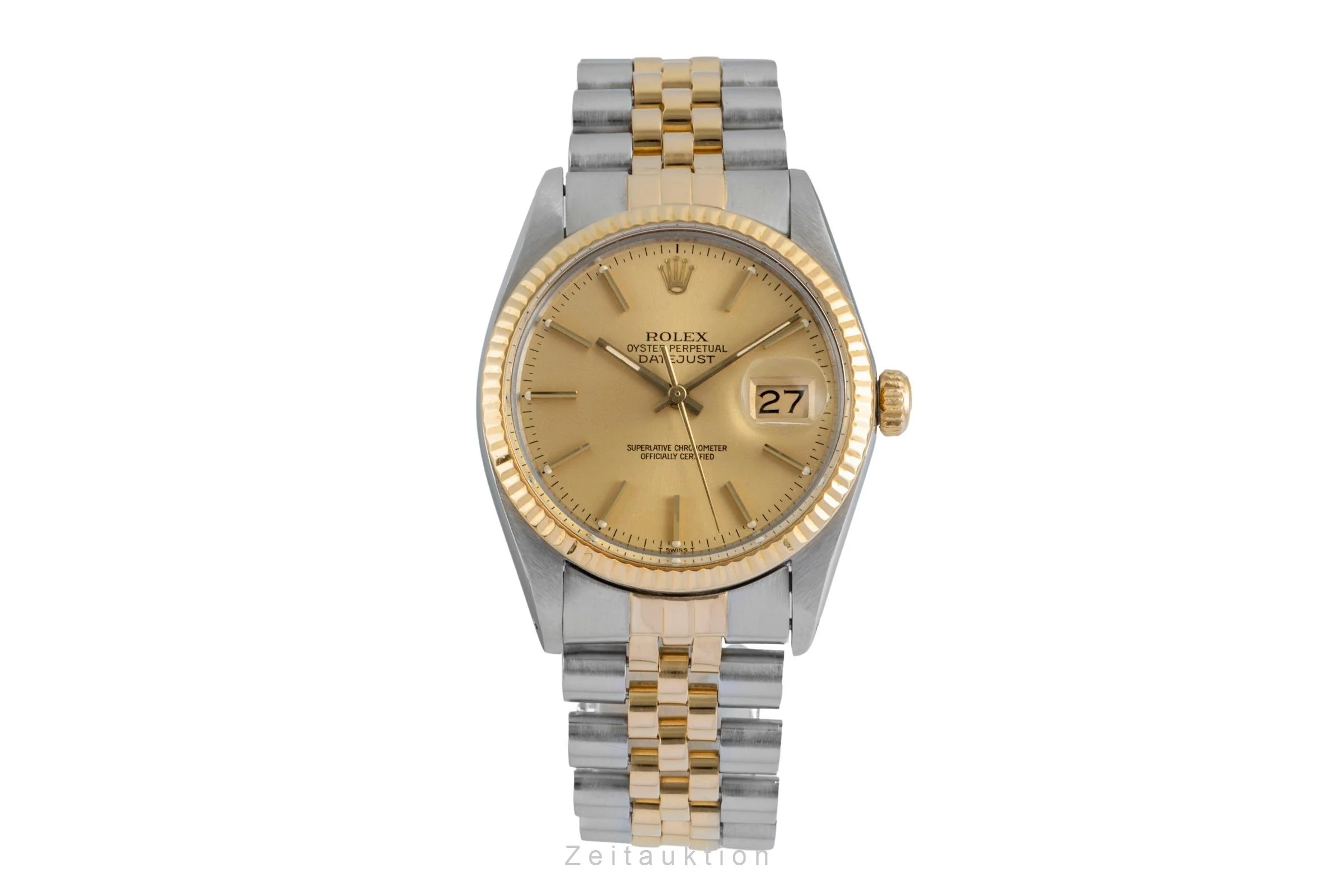 Rolex Datejust steel / gold automatic men's watch 16013  [2505734] - Image 5