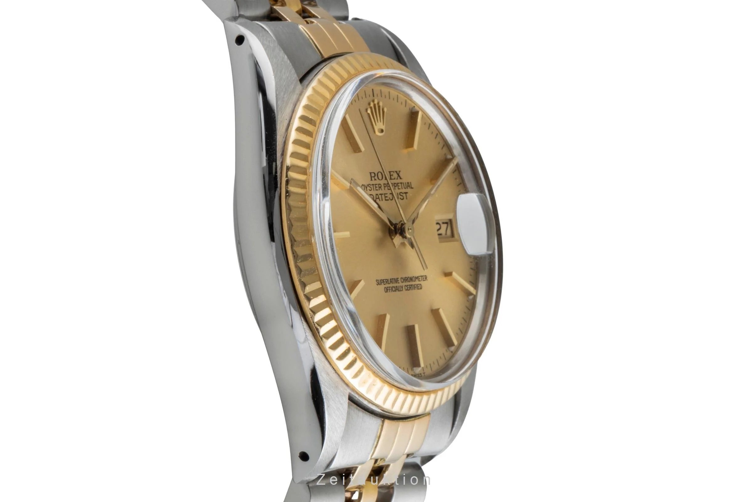 Rolex Datejust steel / gold automatic men's watch 16013  [2505734] - Image 8