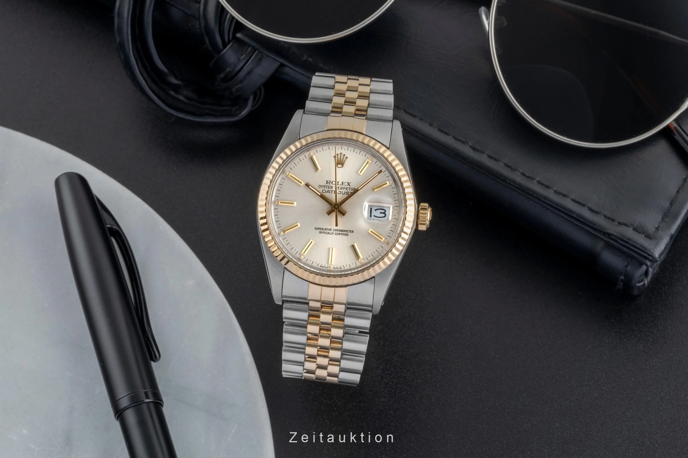 Rolex Datejust steel / gold automatic men's watch 16013  [2506279] - Image 4