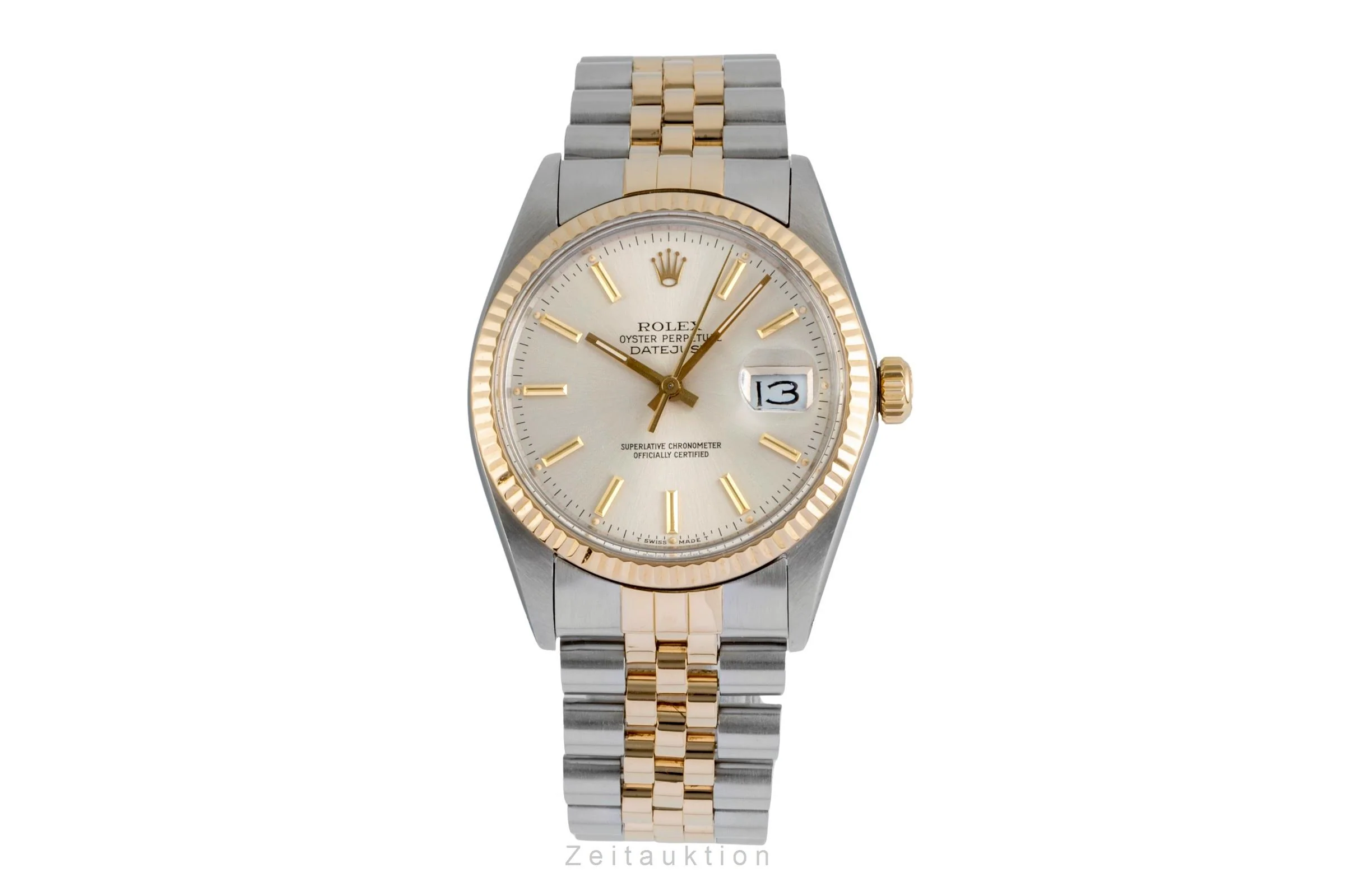 Rolex Datejust steel / gold automatic men's watch 16013  [2506279] - Image 5