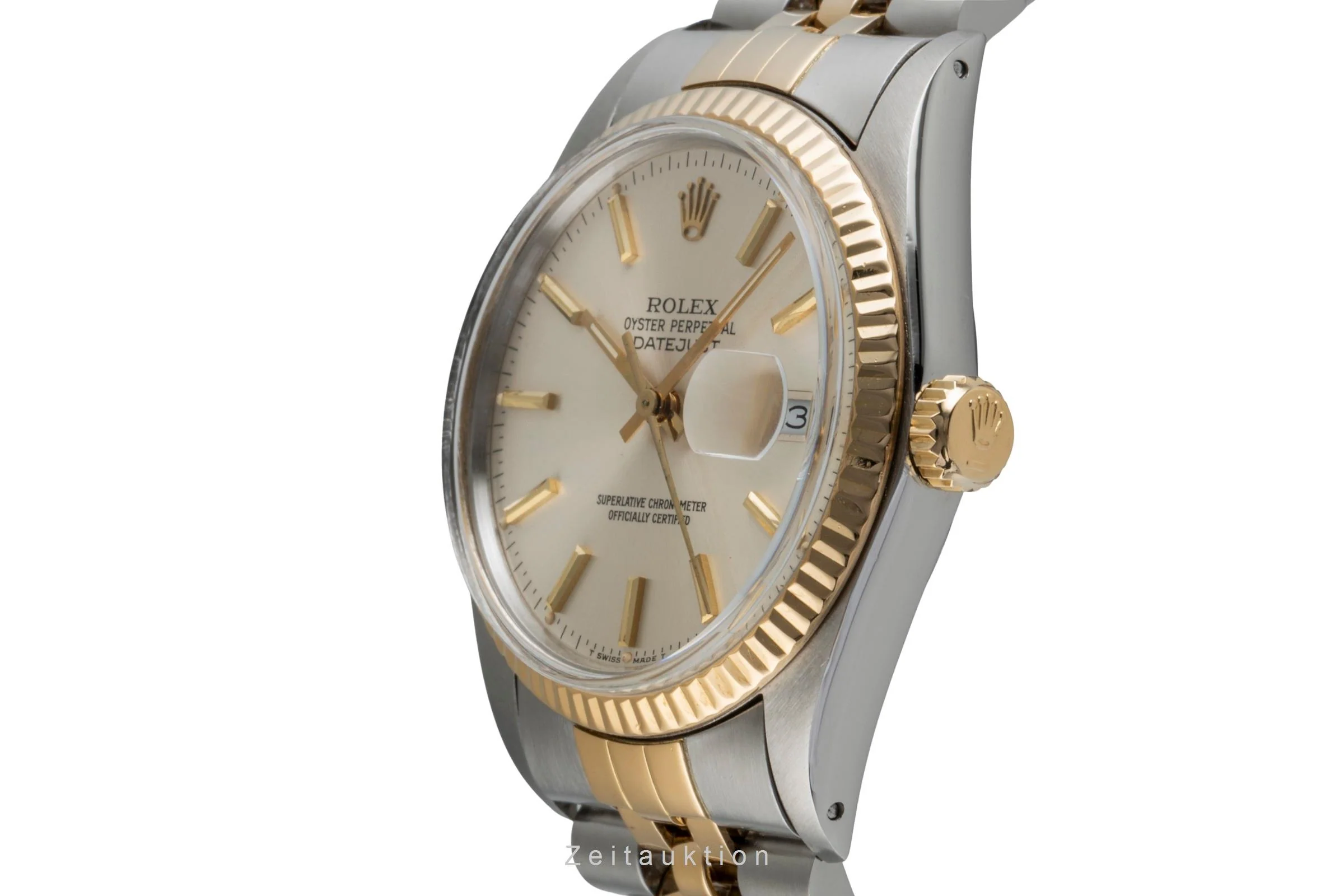 Rolex Datejust steel / gold automatic men's watch 16013  [2506279] - Image 7