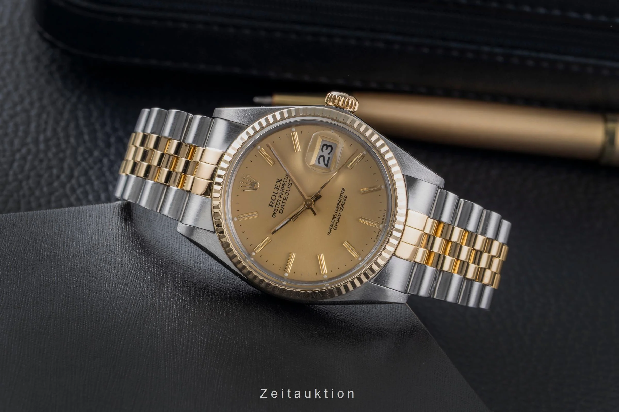 Rolex Datejust steel / gold automatic men's watch 16013  [2507224] - Image 3