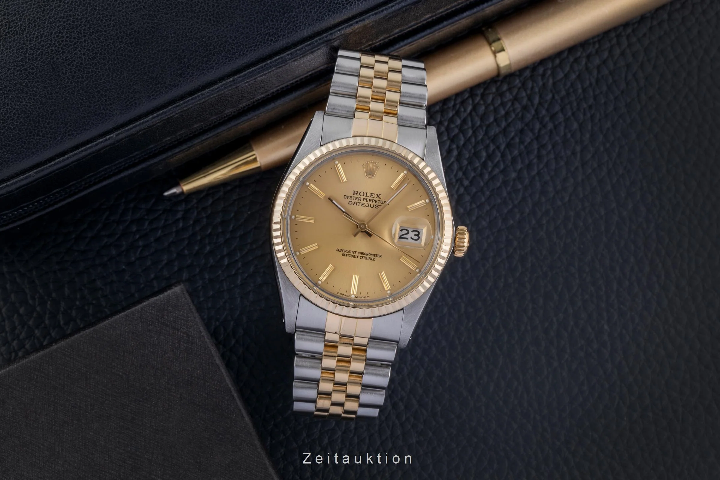 Rolex Datejust steel / gold automatic men's watch 16013  [2507224] - Image 4
