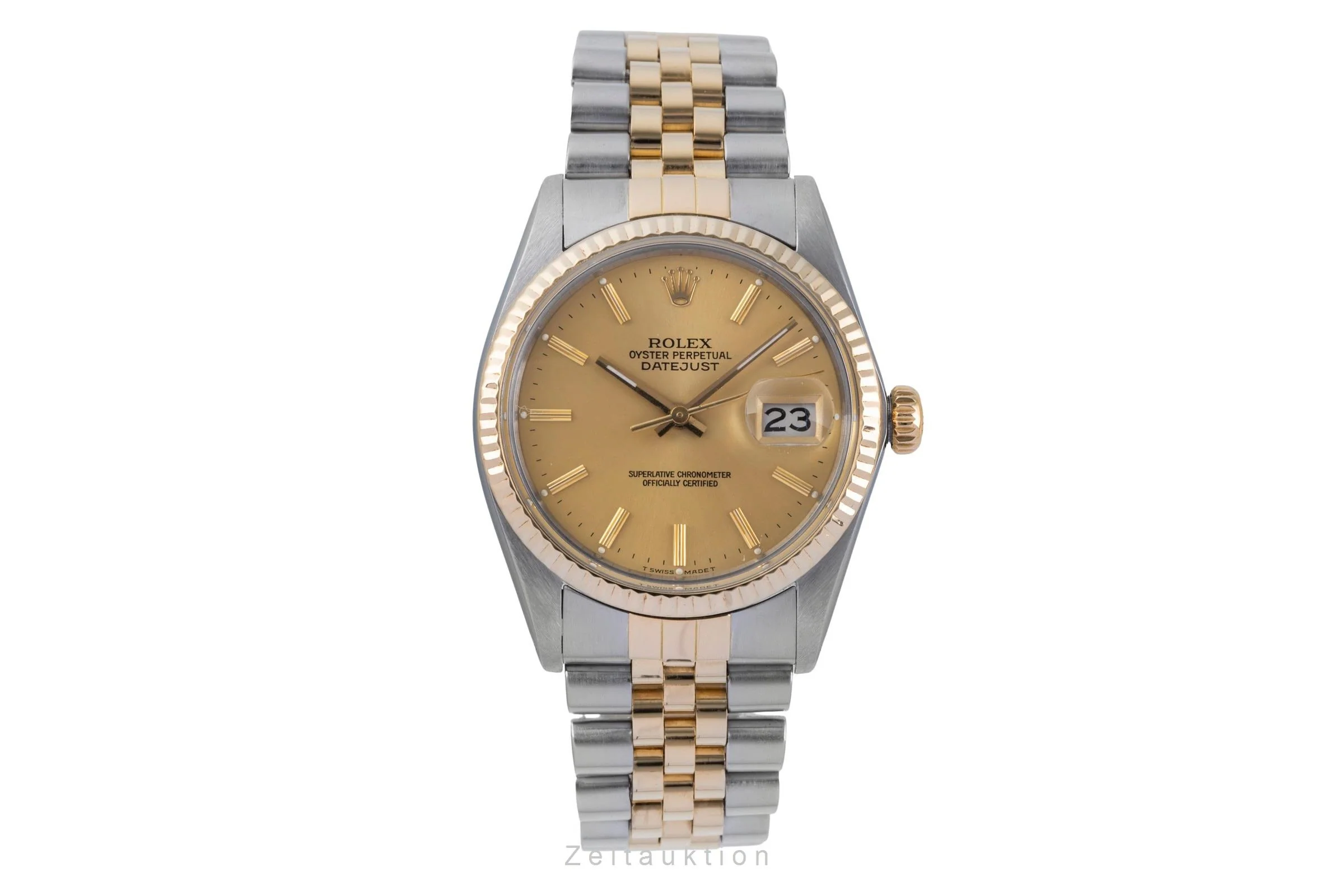 Rolex Datejust steel / gold automatic men's watch 16013  [2507224] - Image 5