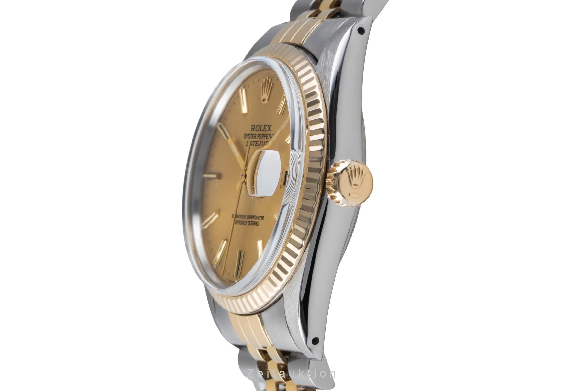 Rolex Datejust steel / gold automatic men's watch 16013  [2507224] - Image 7