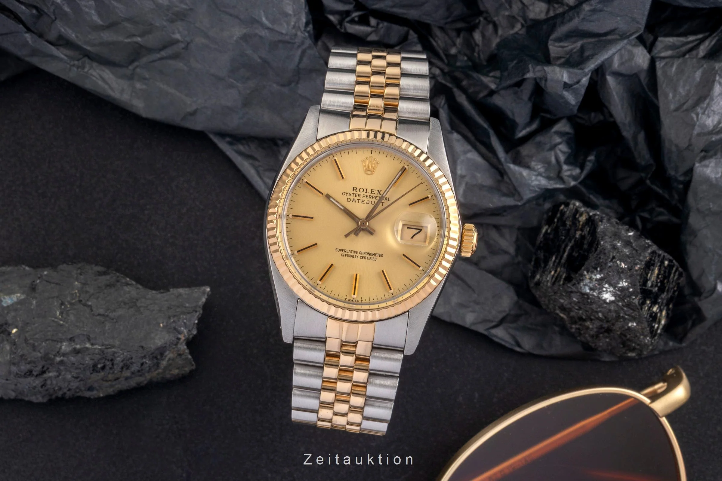 Rolex Datejust steel / gold automatic men's watch 16013 Vintage  [2503664] - Image 4