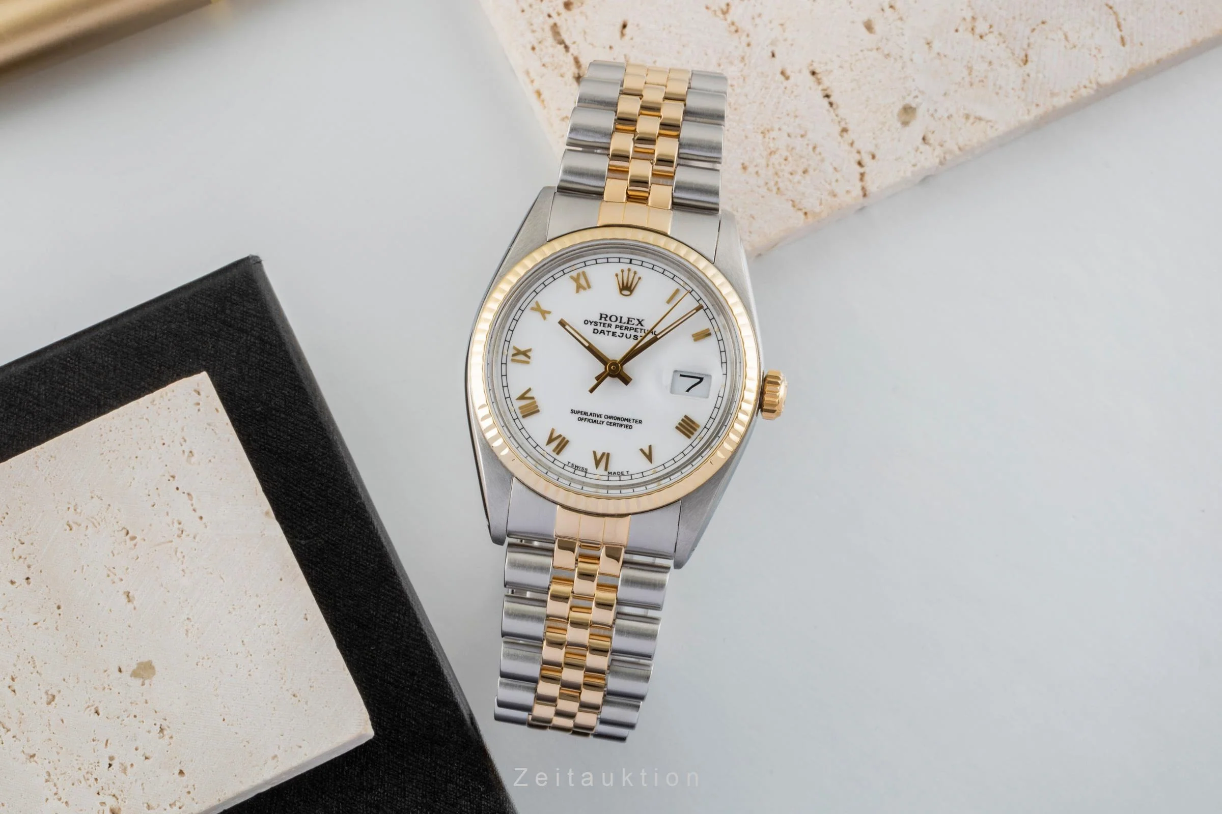 Rolex Datejust steel / gold automatic men's watch 16013 Vintage  [2600946] - Image 4